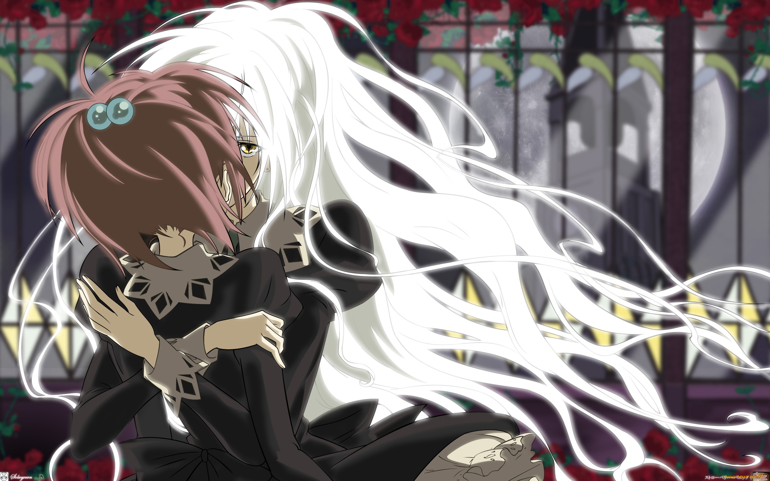 аниме, strawberry, panic