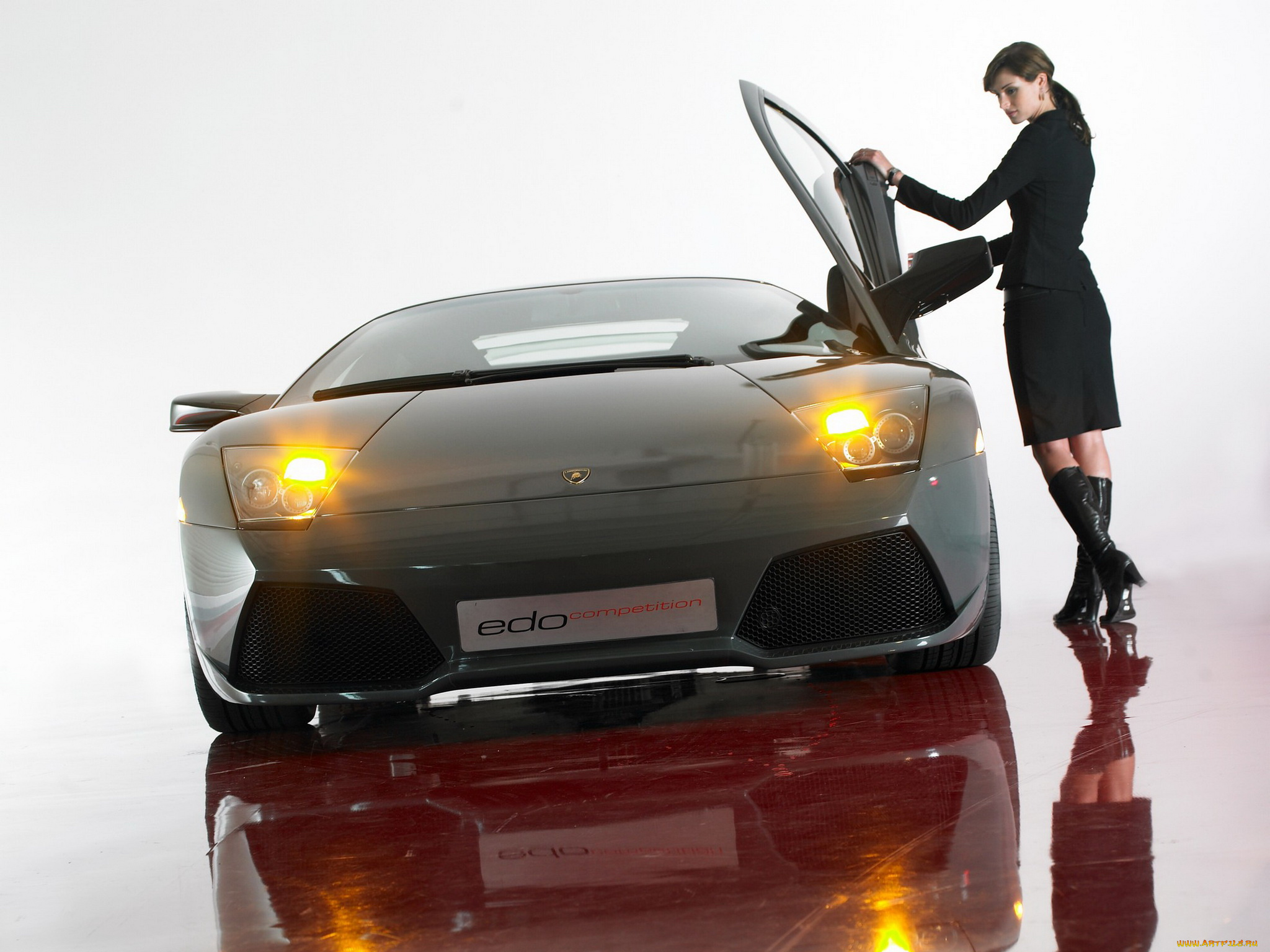 автомобили, авто, девушками