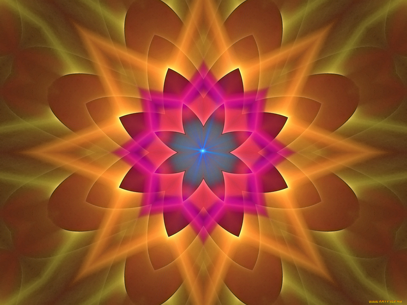 3д, графика, fractal, фракталы, узор, фрактал, фон