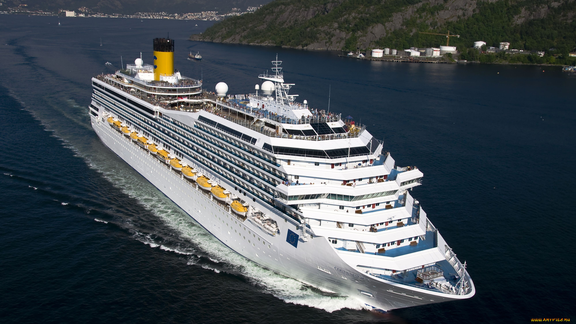 корабли, лайнеры, круиз