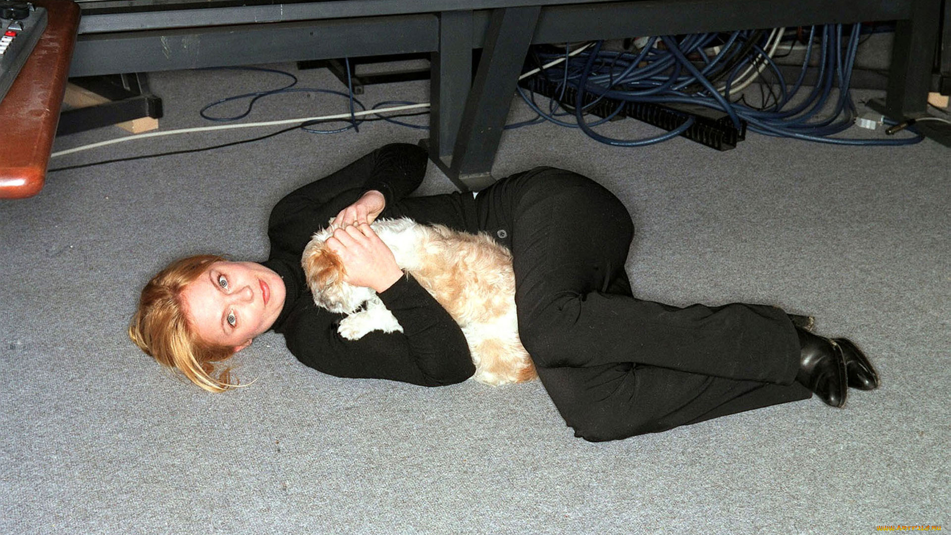 музыка, geri, halliwell, с, собачкой