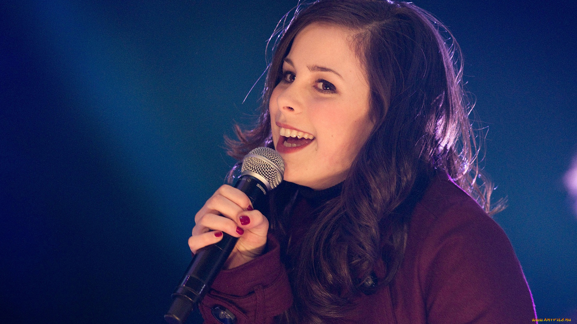 музыка, lena, meyer, landrut, микрофон