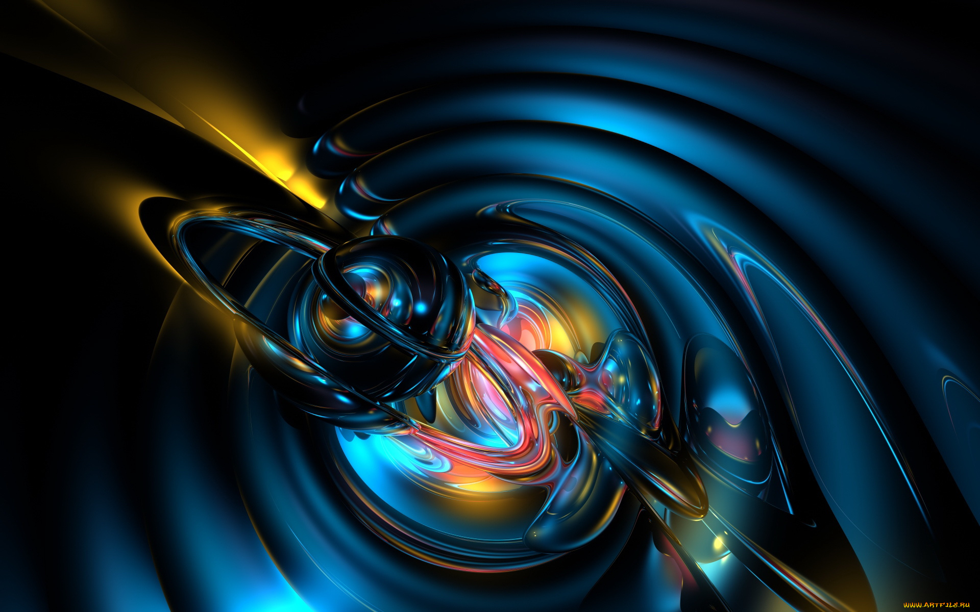 3д, графика, fractal, фракталы, абстракция, фон, узор