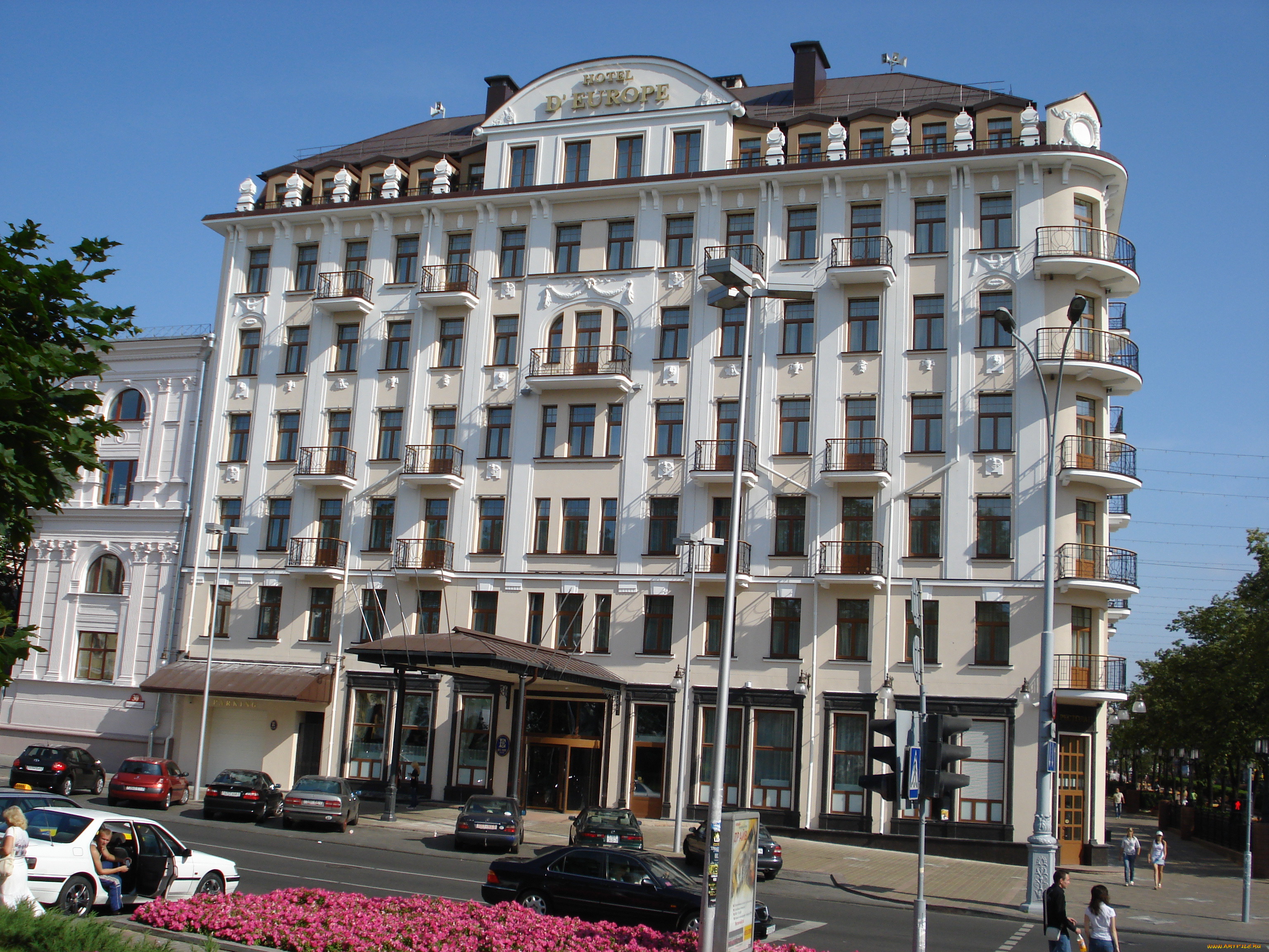 города, здания, дома, гостиница, европа, минск