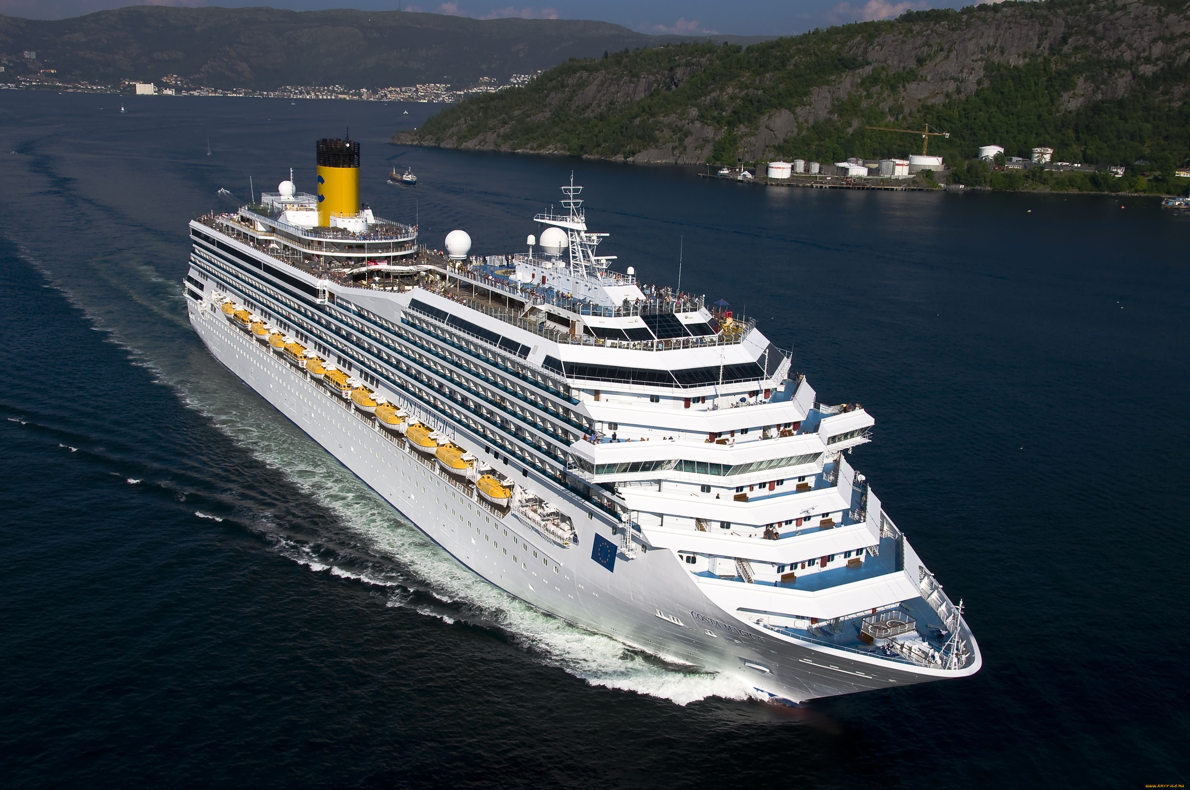 корабли, лайнеры, круиз