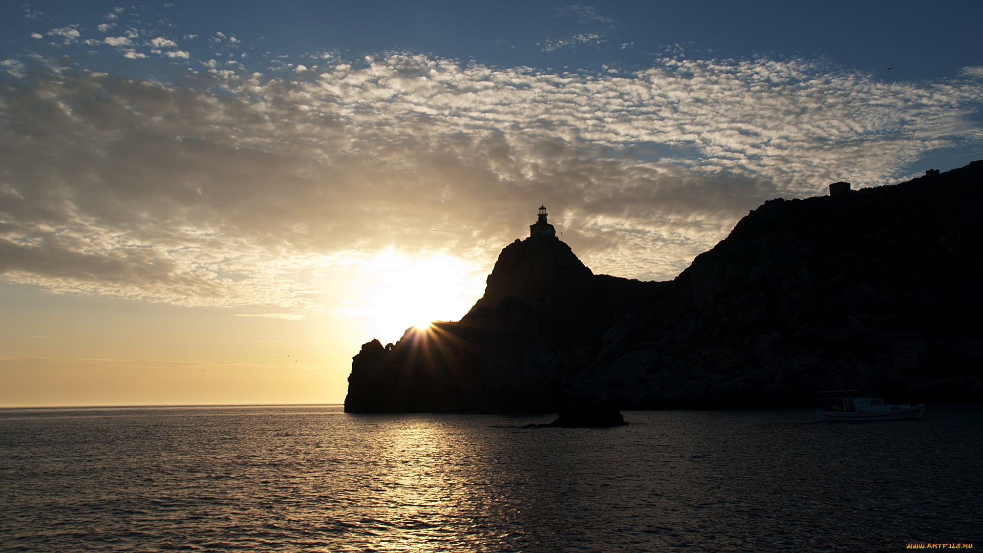 природа, маяки, океан, скалы, мыс, маяк, облака