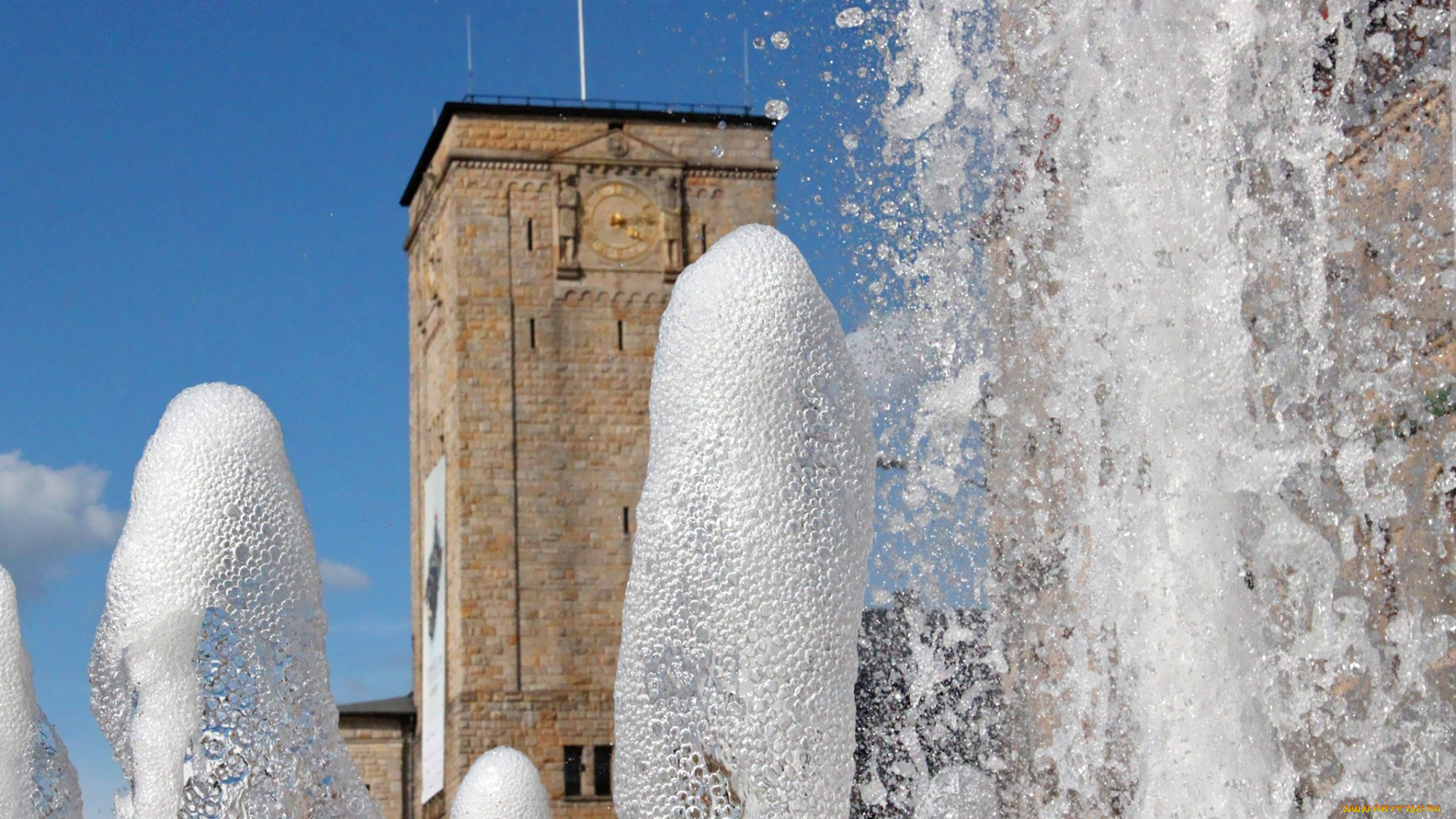 природа, вода, брызги