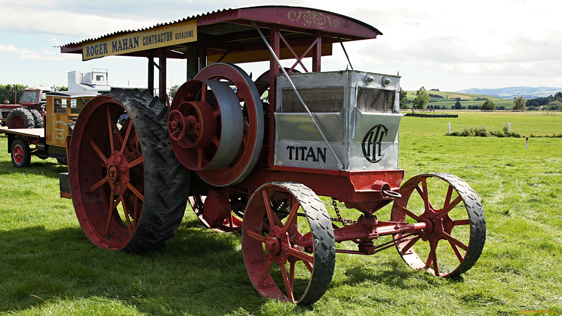 1911, titan, d, tractor, техника, тракторы, колесный, трактор