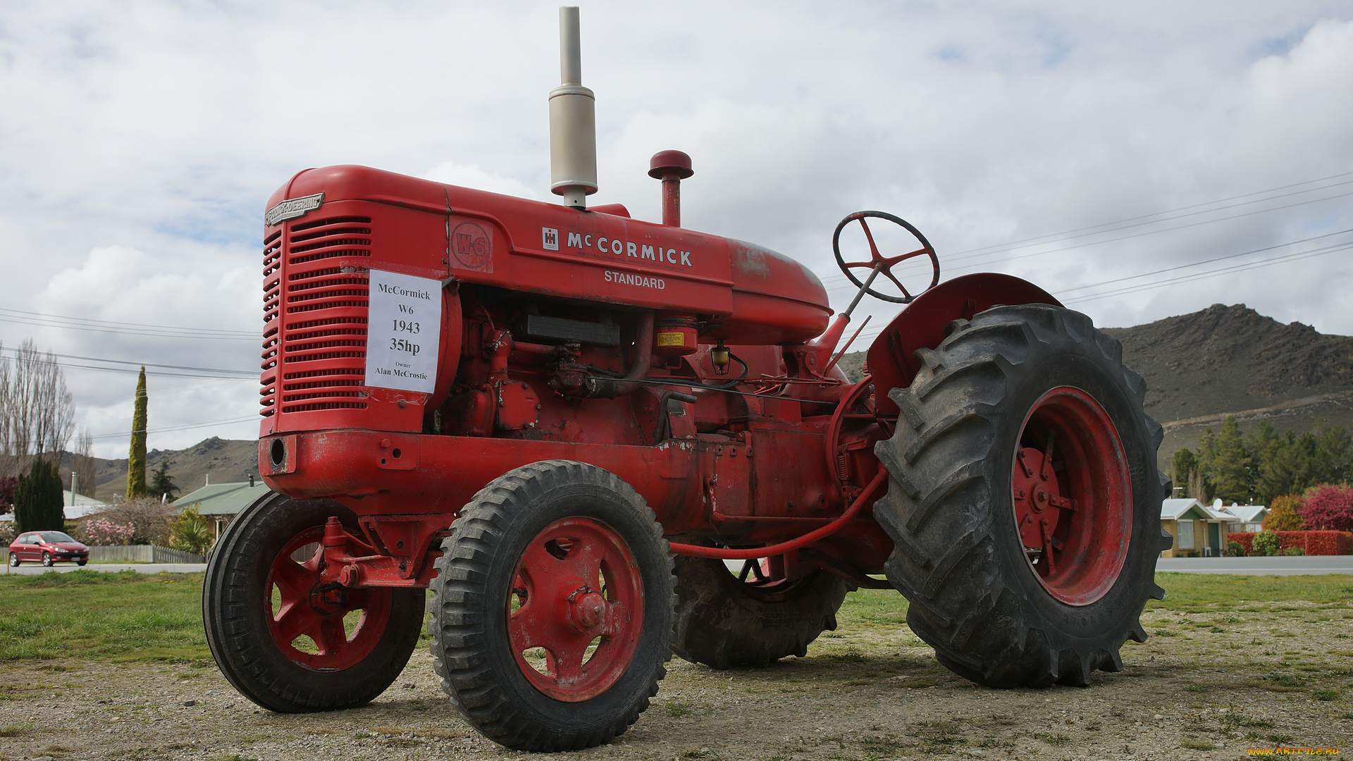 1943, mccormick, standard, w-6, tractor, техника, тракторы, колесный, трактор