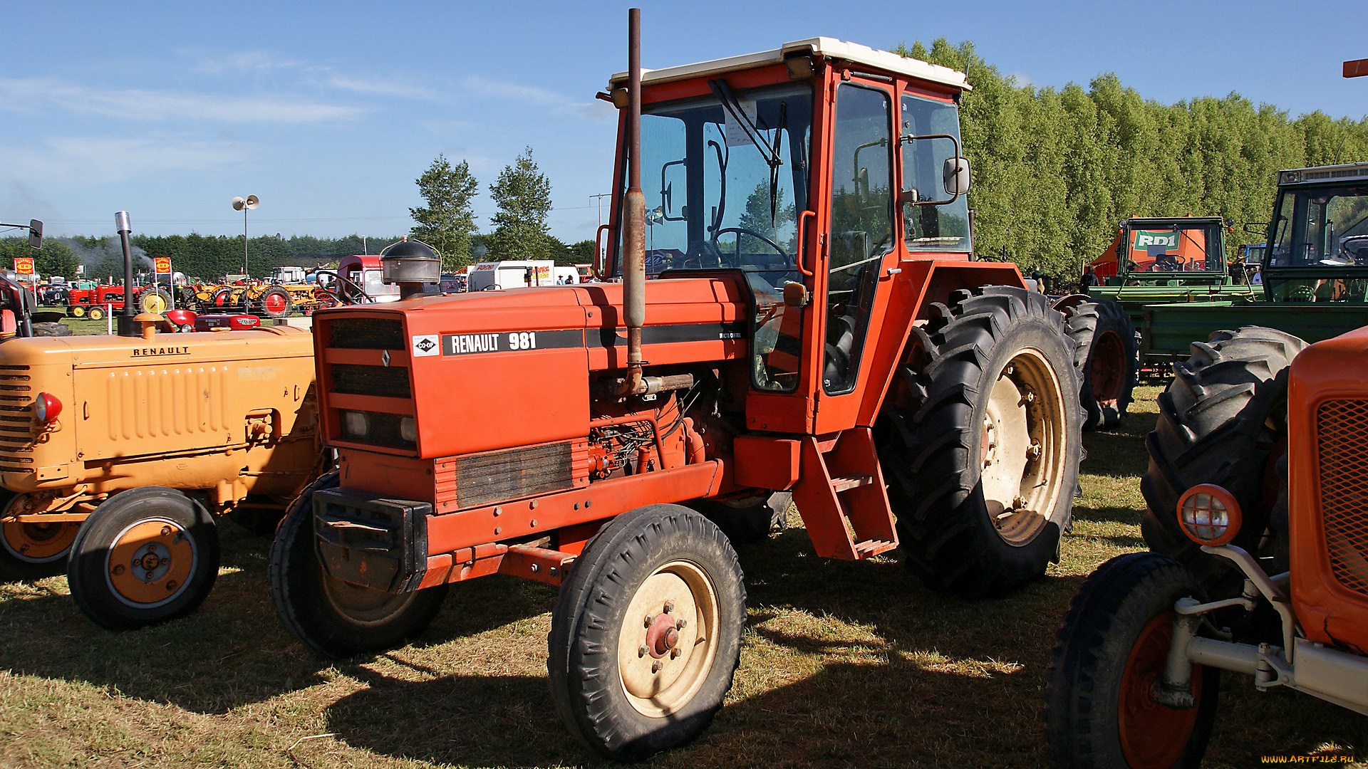 1979, renault, 981, tractor, техника, тракторы, колесный, трактор