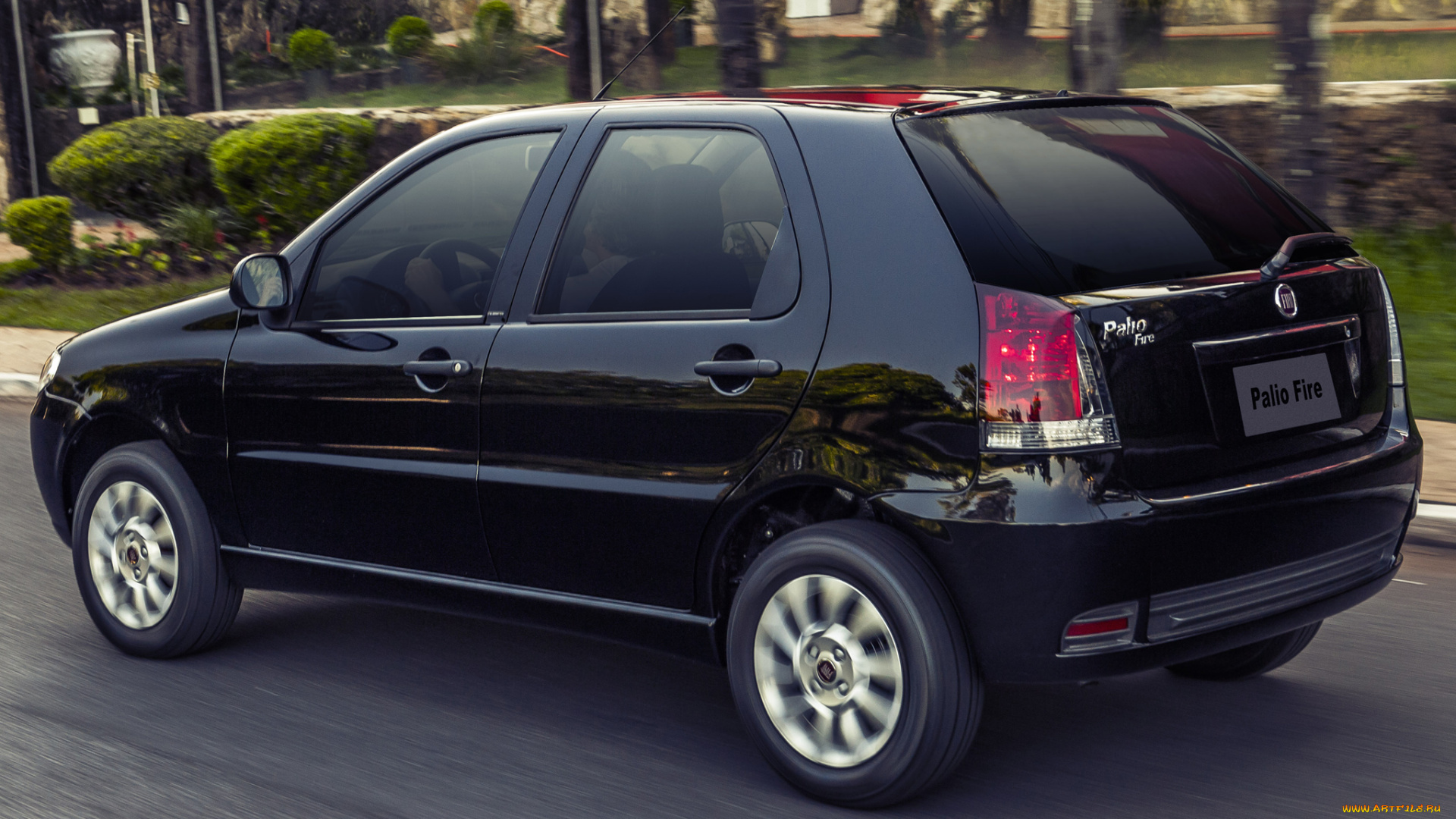 автомобили, fiat, красный, 5, door, fire, palio