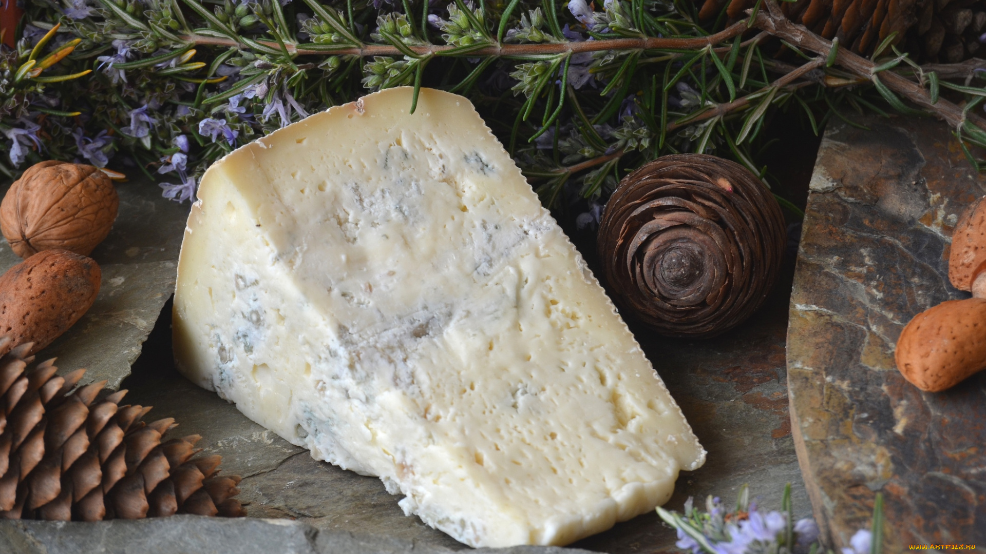 еда, сырные, изделия, сыр, шишки, орехи