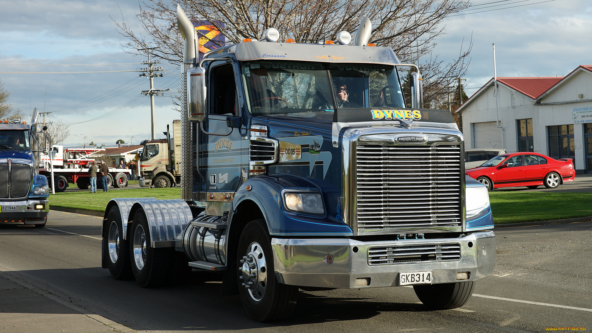 freightliner, coronado, tractor, unit, автомобили, freightliner, daimler, trucks, north, america, llc, тяжелые, тягачи, сша