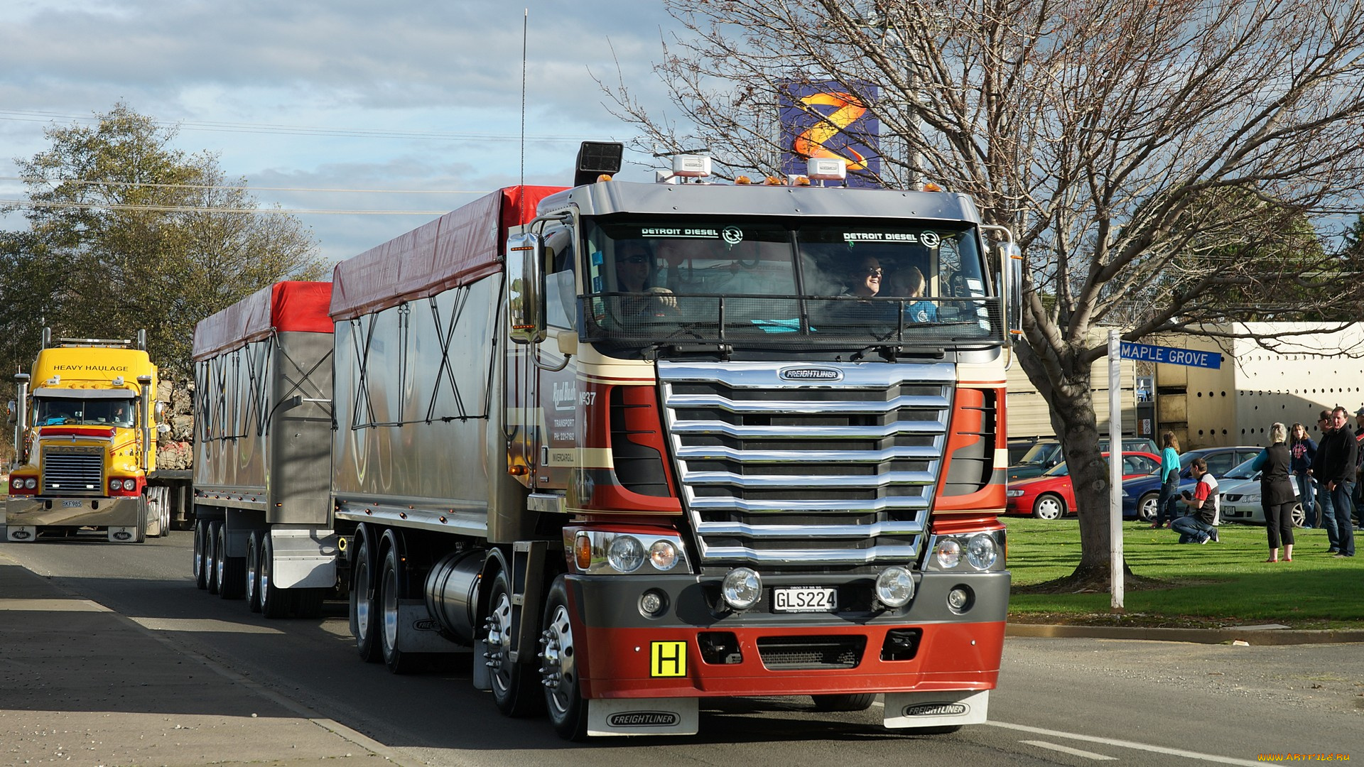 freightliner, frl, argosy, truck, and, trailer, автомобили, freightliner, daimler, trucks, north, america, llc, тяжелые, тягачи, сша