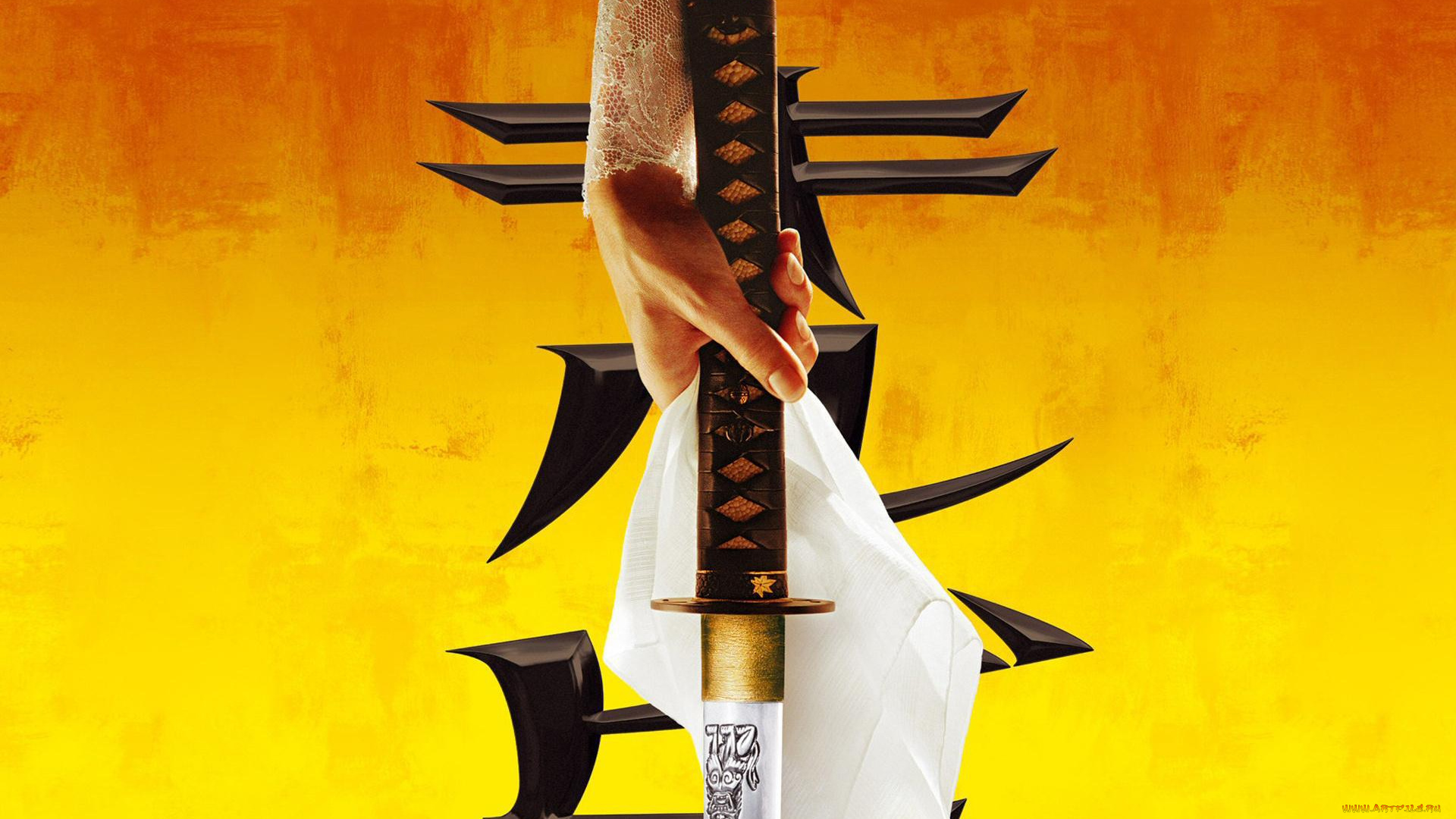 кино, фильмы, kill, bill, , vol, , 1, kill, bill, меч, иероглиф, рука