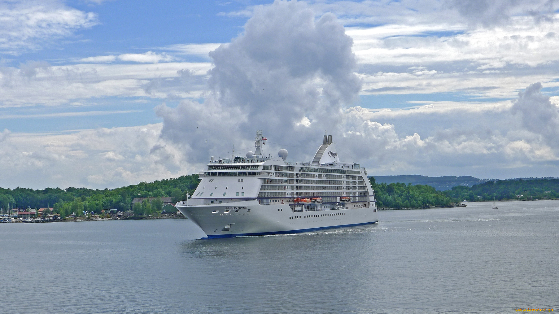 корабли, лайнеры, круиз
