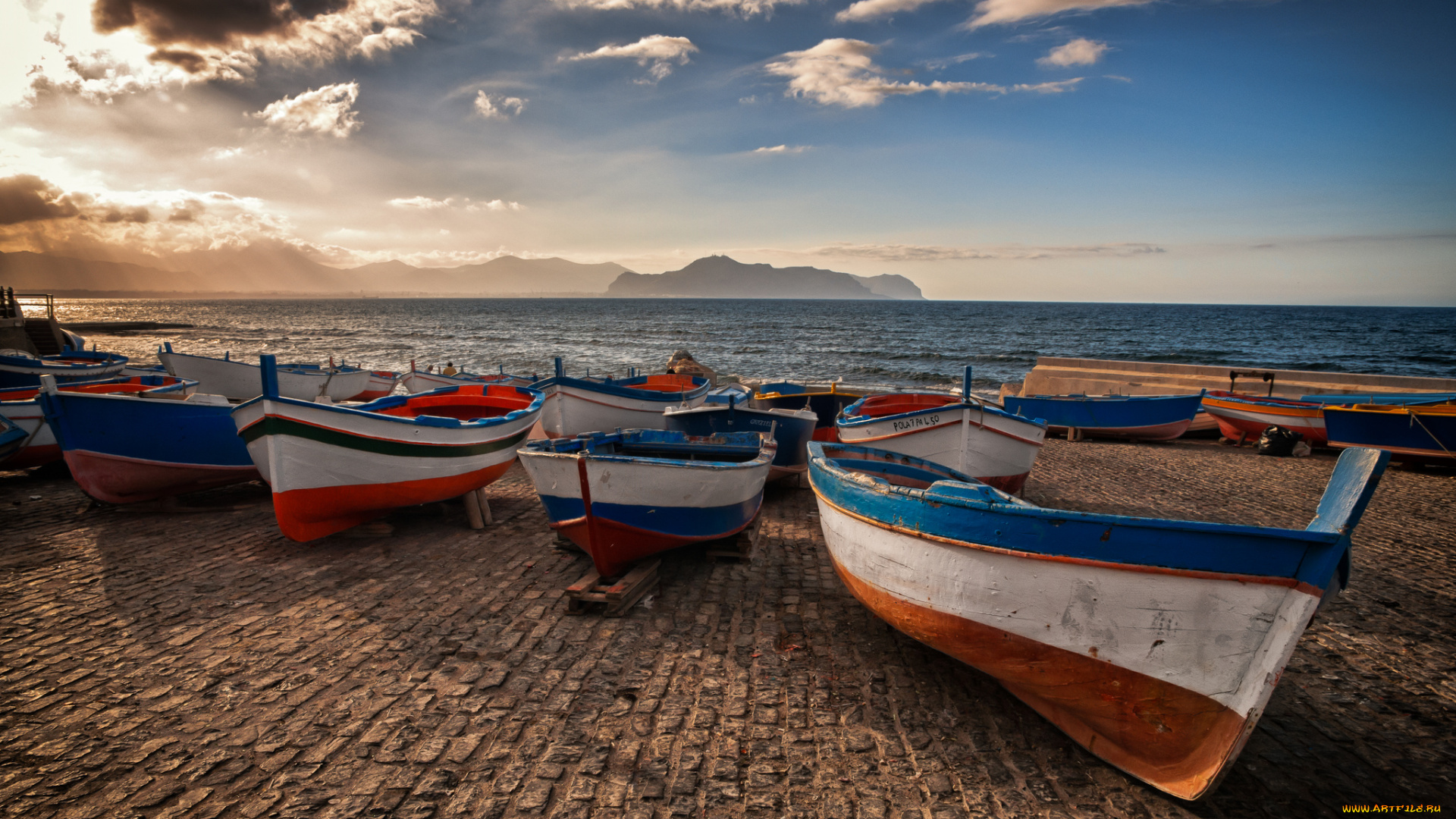 корабли, лодки, , шлюпки, океан, пляж