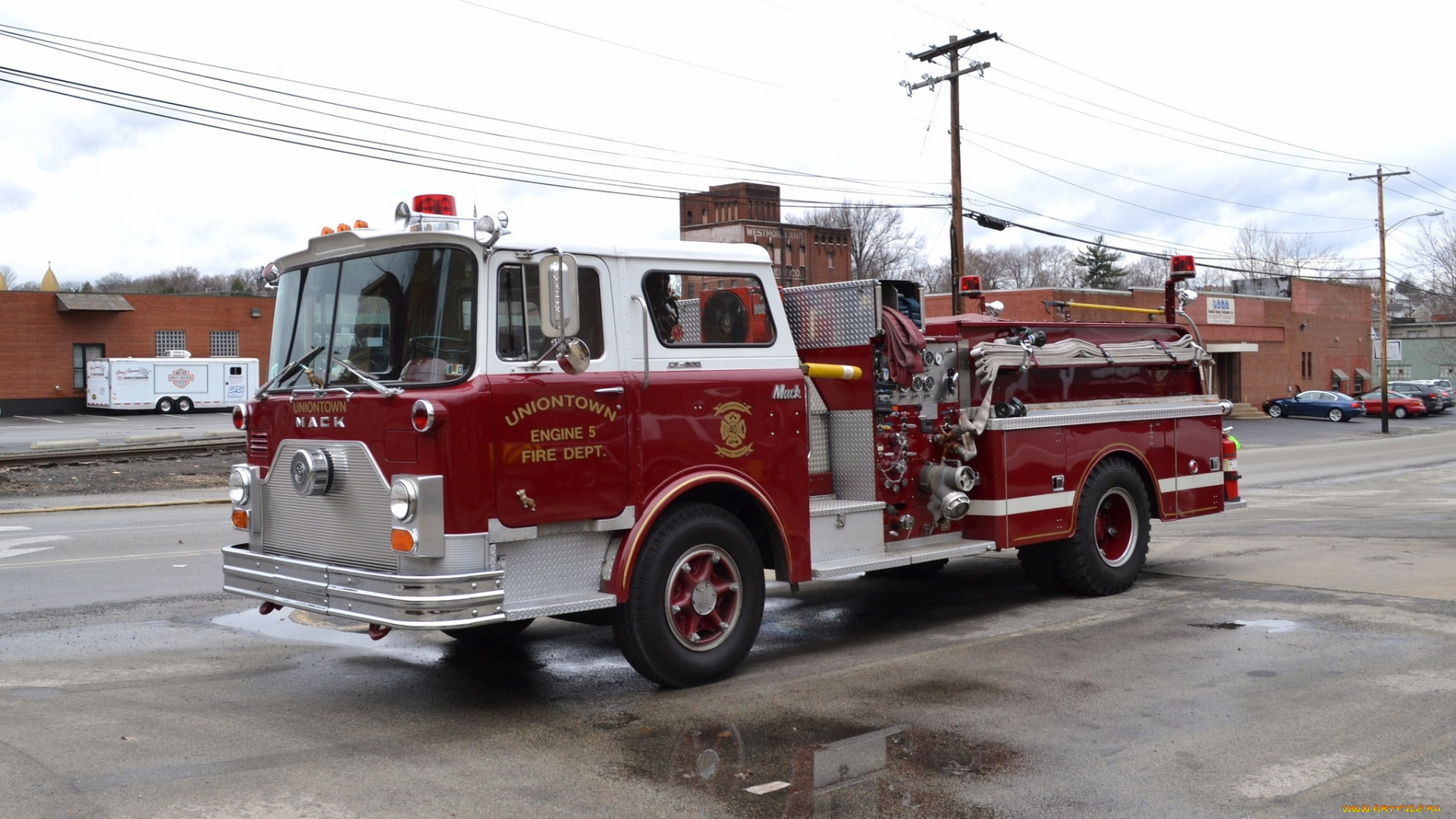 mack, автомобили, пожарные, машины, trucks, inc, тяжелые, грузовики, сша