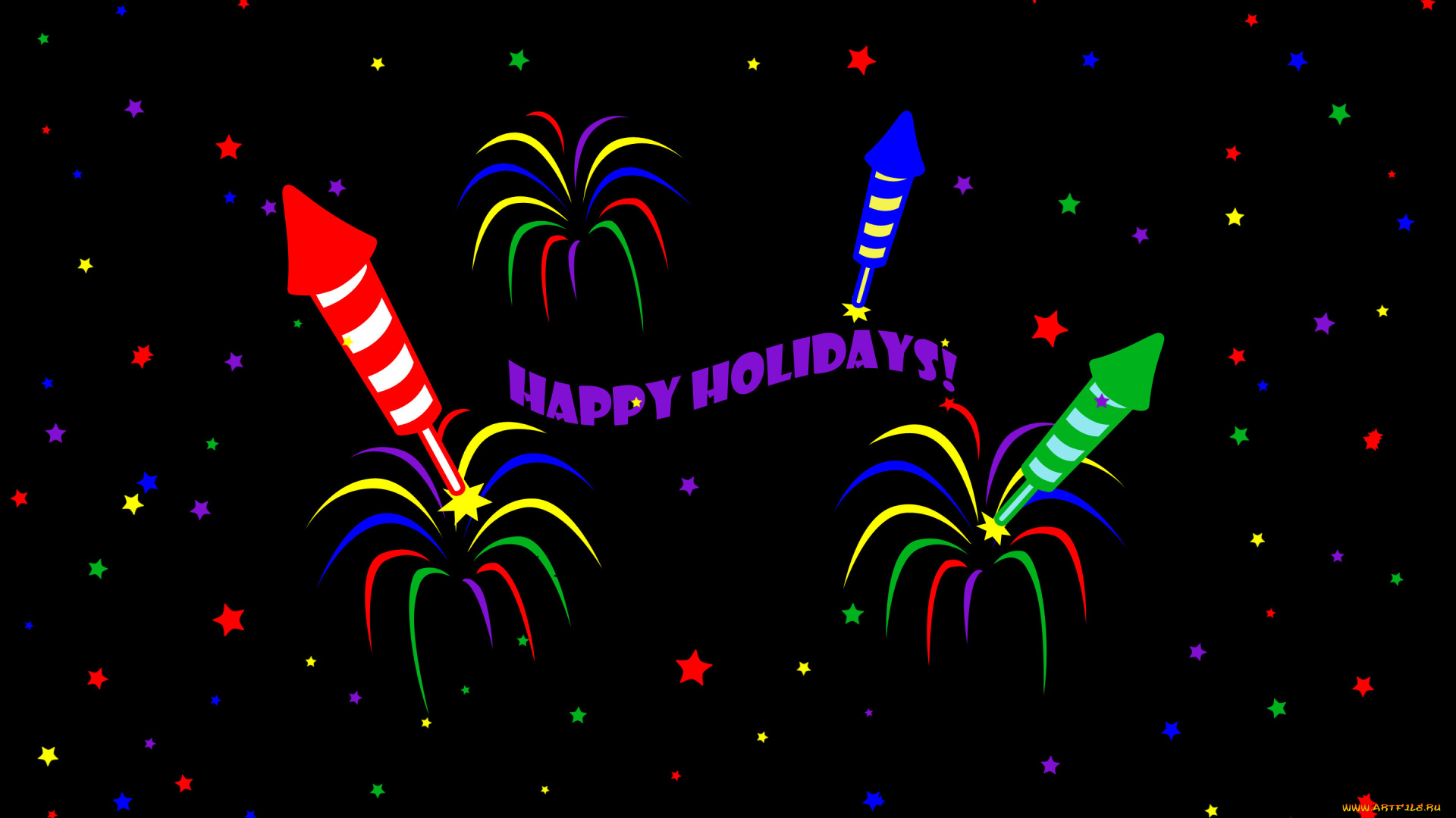 праздничные, векторная, графика, , новый, год, салют