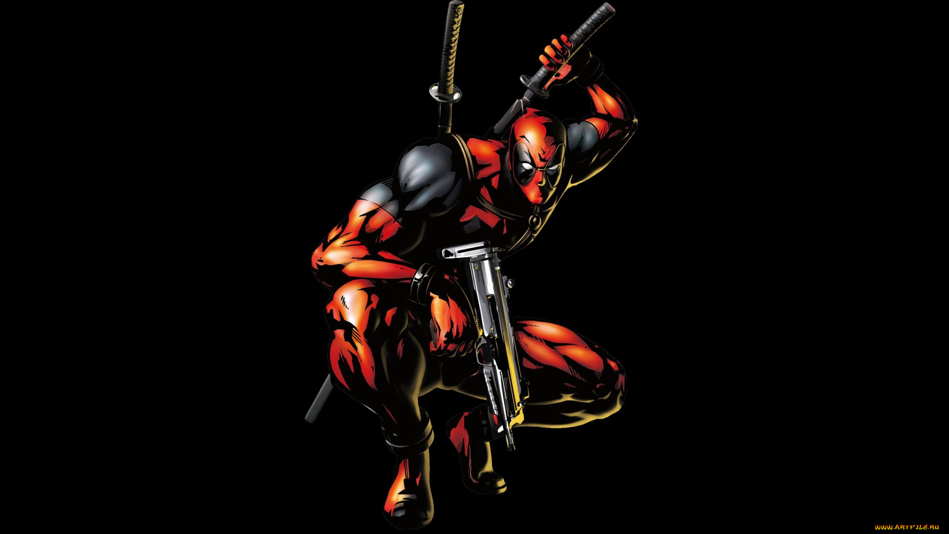 рисованные, комиксы, marvel, deadpool, супергерой