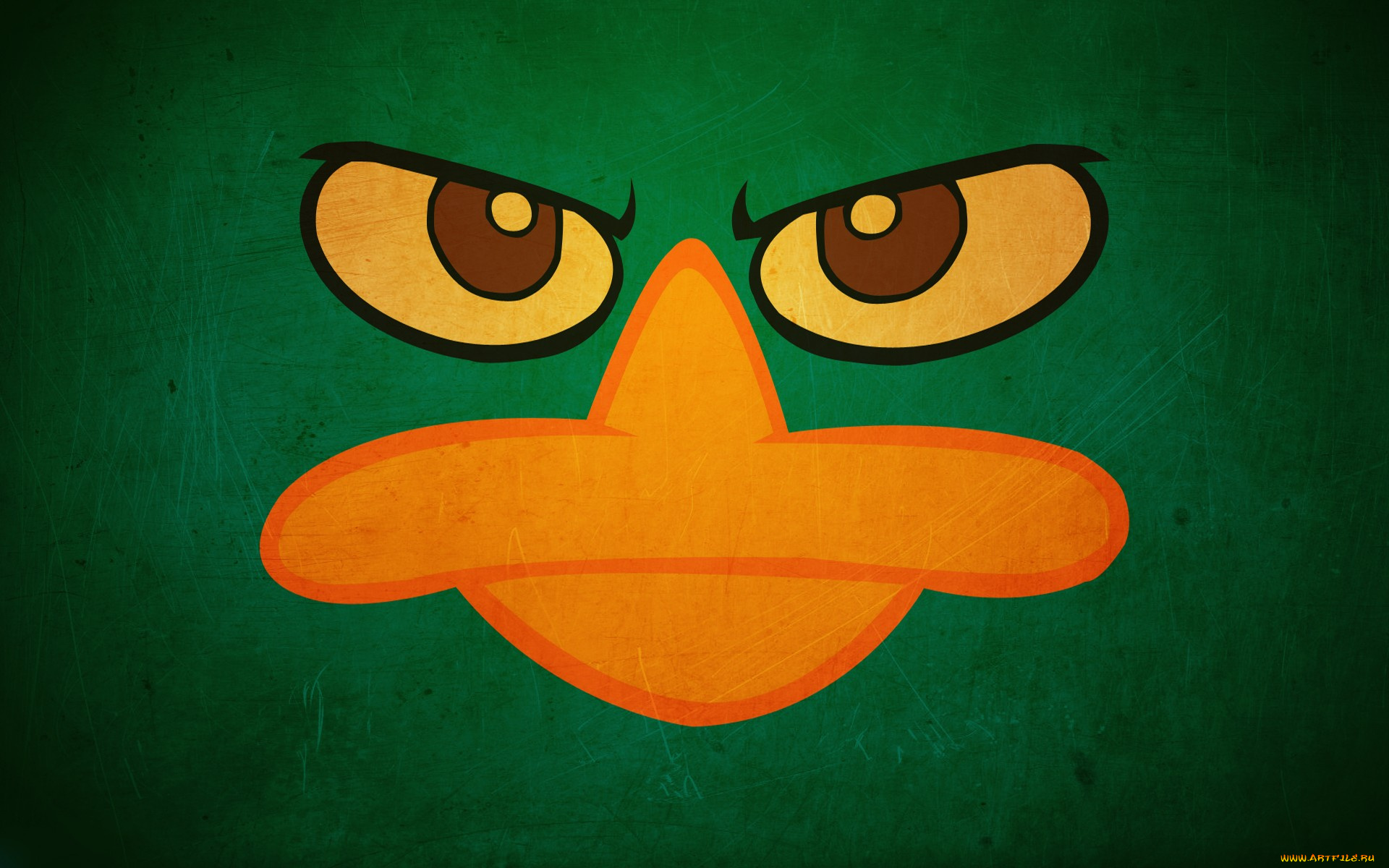 рисованные, минимализм, птица