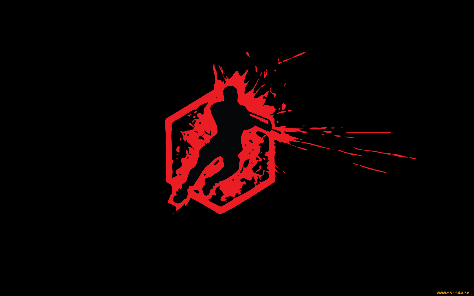 рисованные, минимализм, солдат