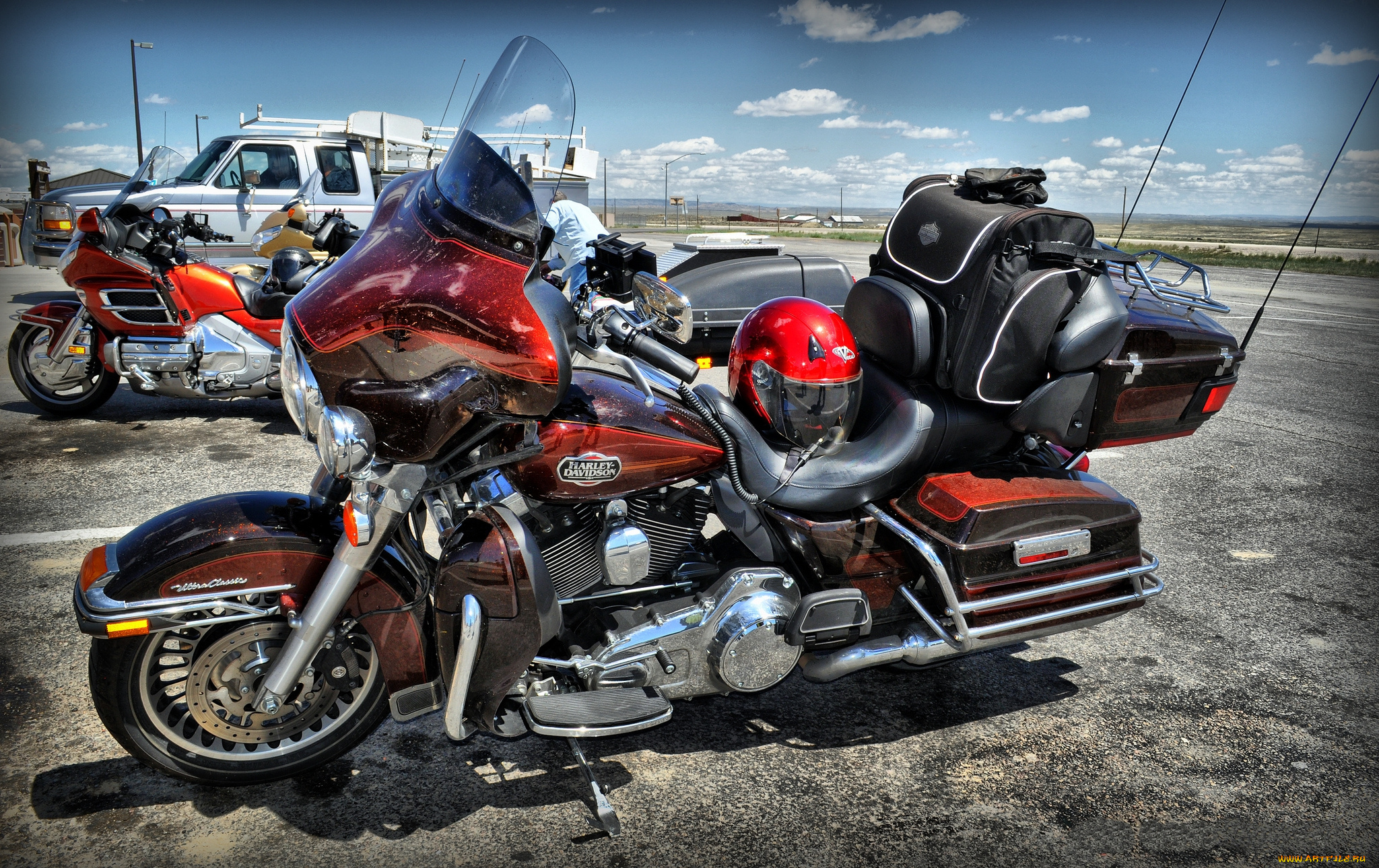 harley-davidson, мотоциклы, дорожные, классические, сша