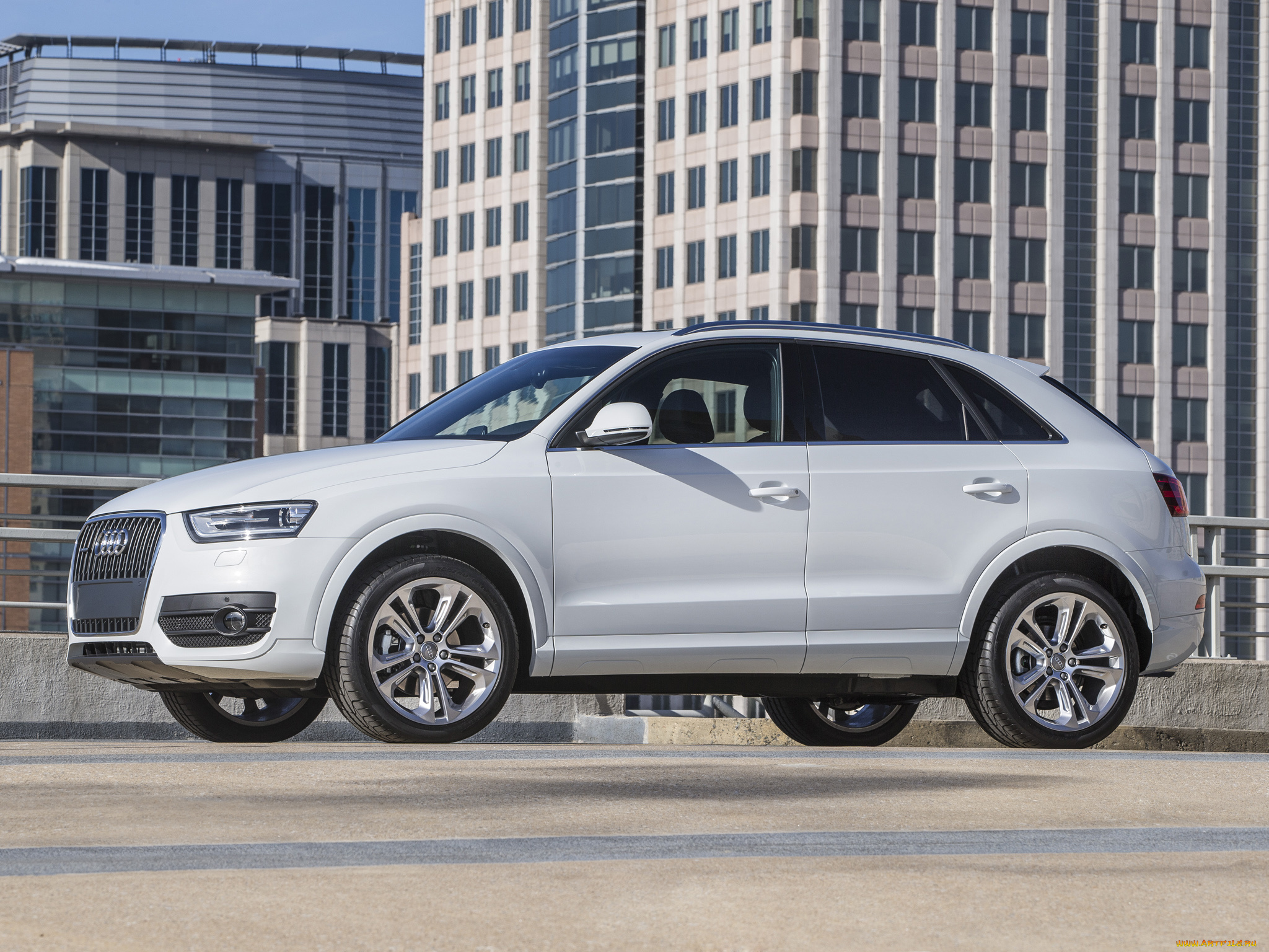 автомобили, audi, светлый, quattro, tfsi, 2, 0, q3