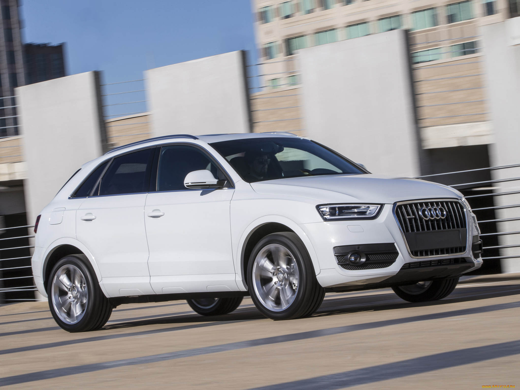 автомобили, audi, светлый, quattro, tfsi, 2, 0, q3