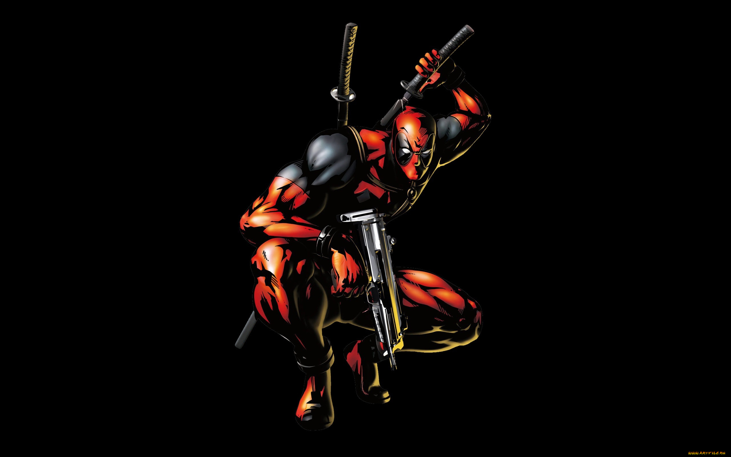 рисованные, комиксы, marvel, deadpool, супергерой