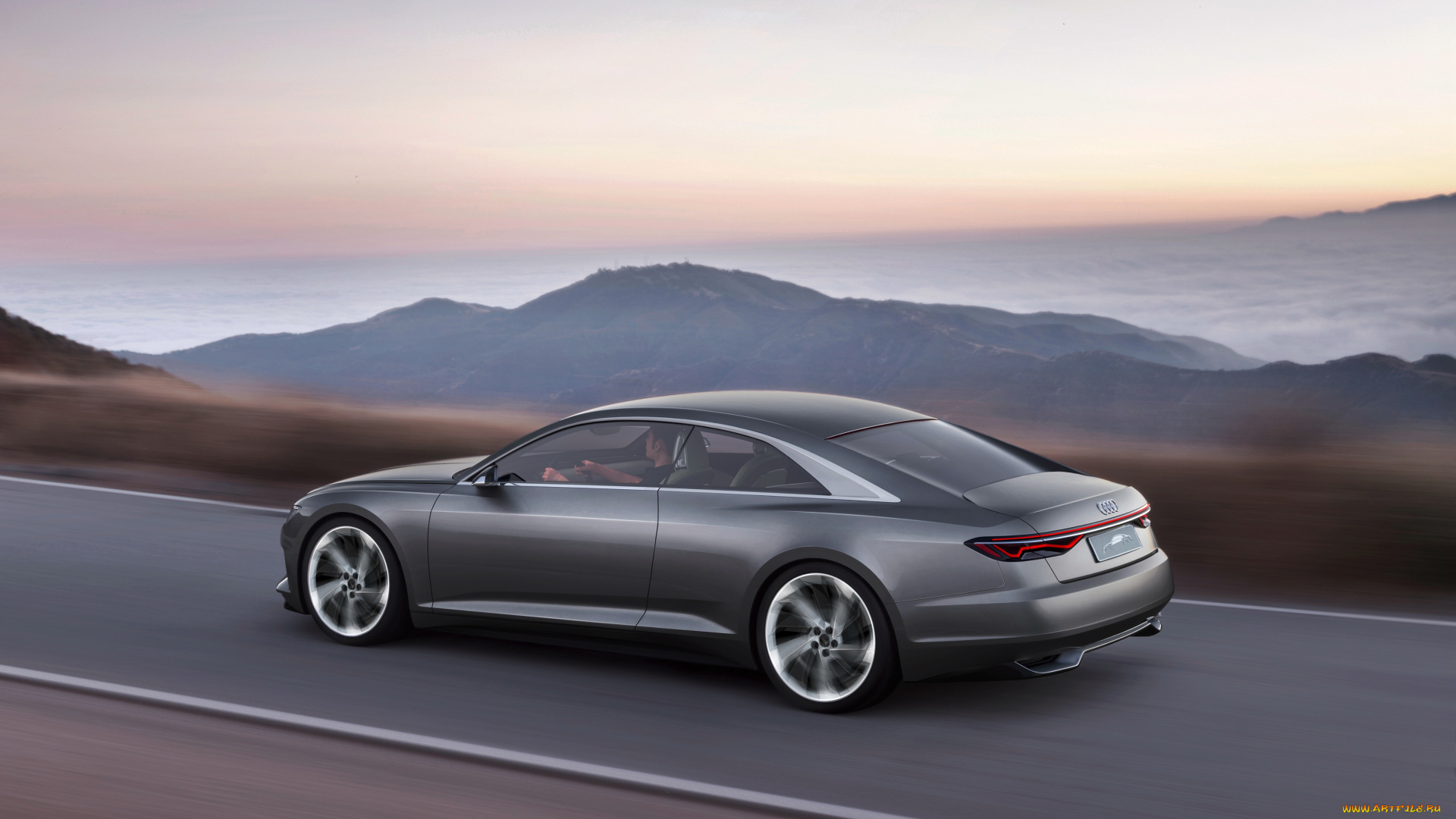 автомобили, audi, 2015г, prologue, driving, piloted