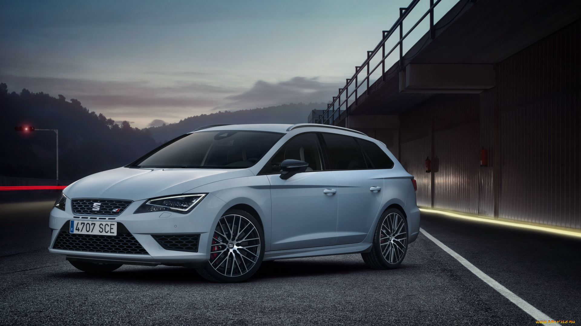 автомобили, seat, leоn, st, cupra, 280, 5f, 2015г, серый