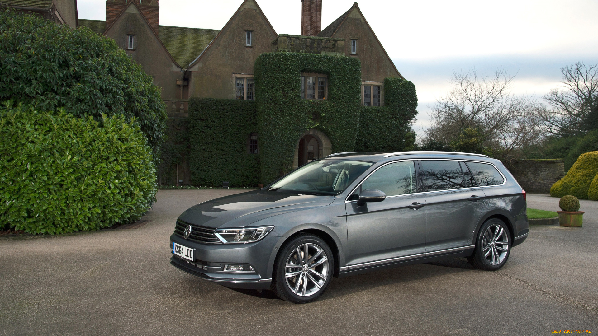 автомобили, volkswagen, estate, passat, серый, 2015г, gt, b8