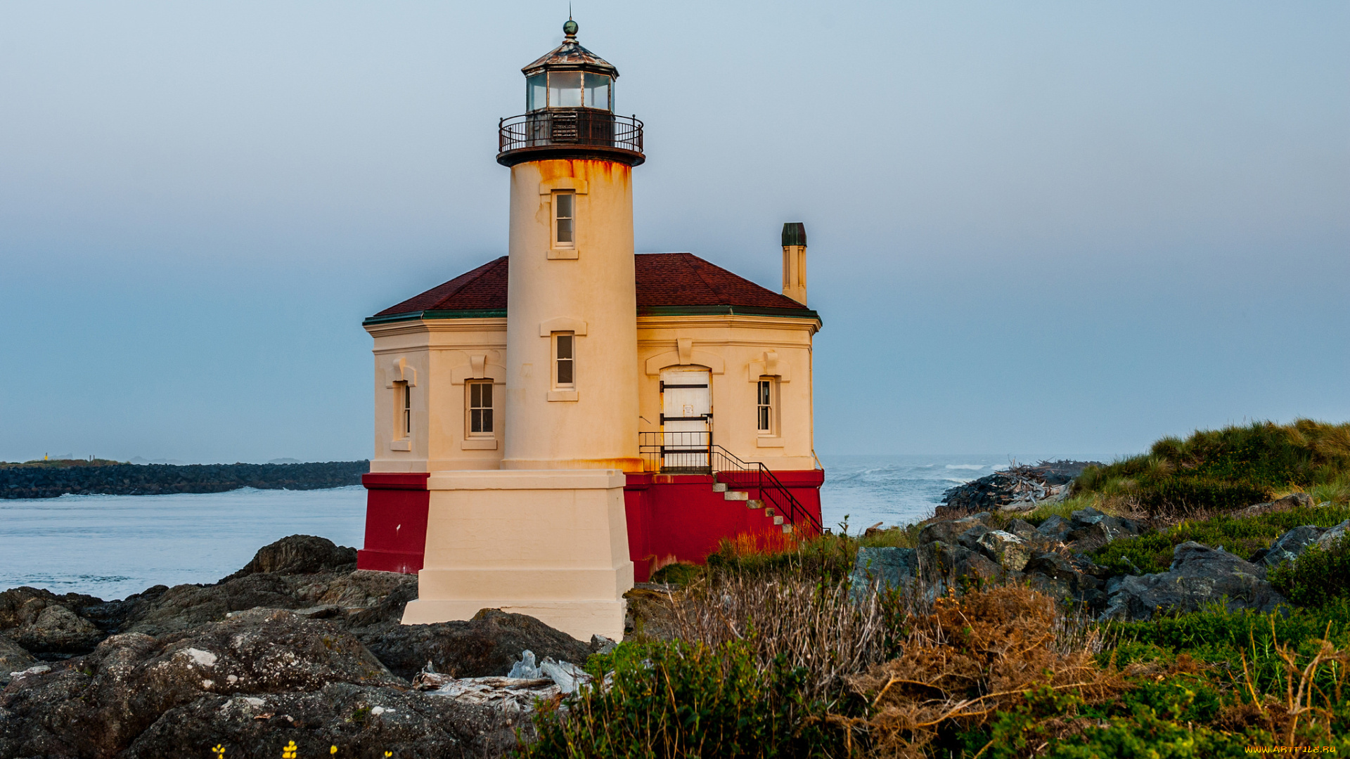 природа, маяки, маяк, побережье