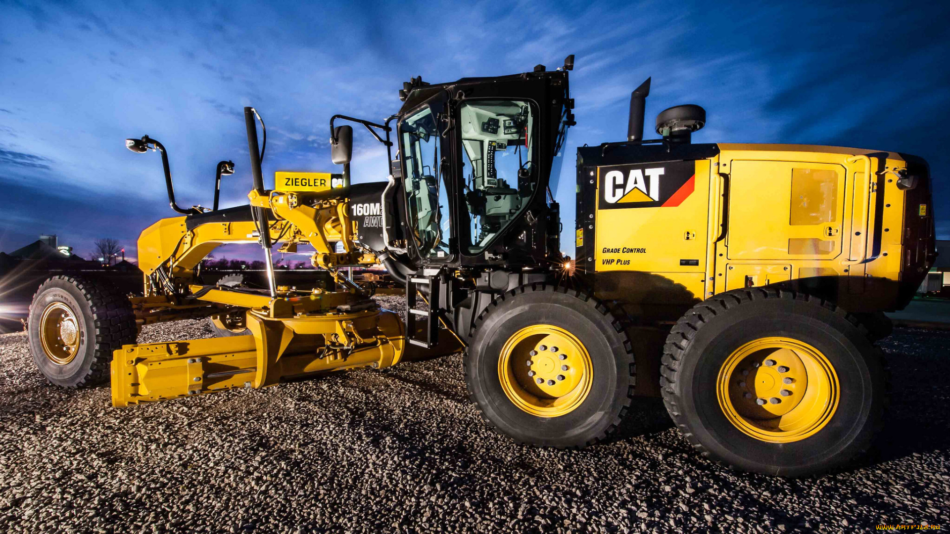 техника, грейдеры, грейдер