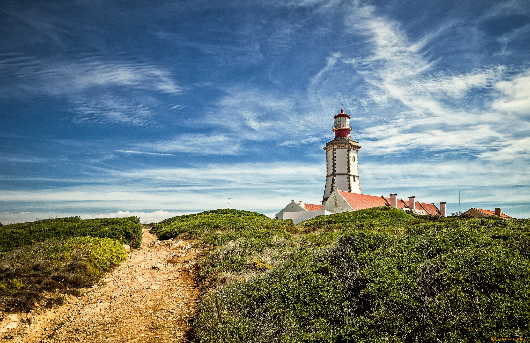 природа, маяки, маяк, побережье