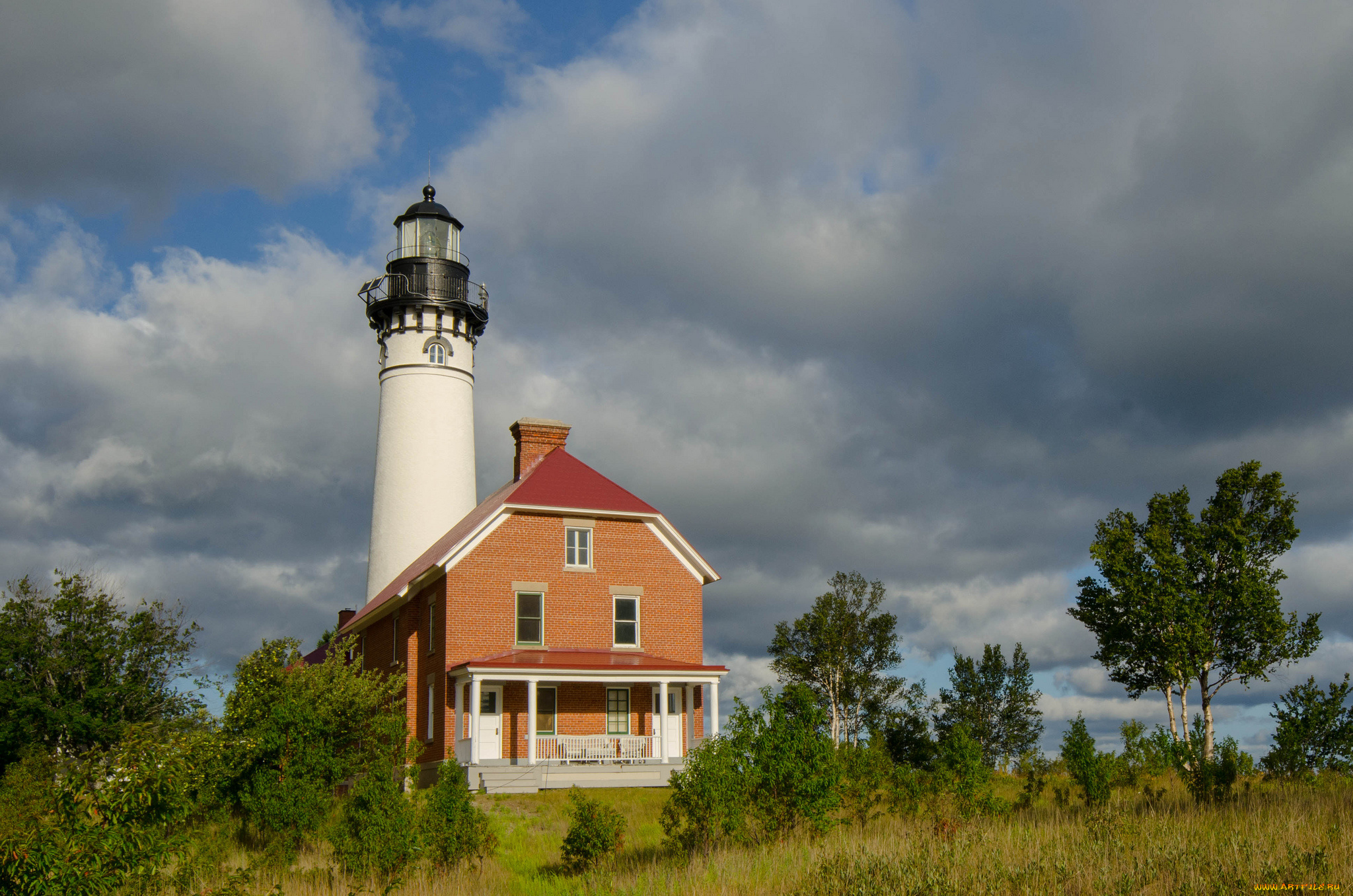 природа, маяки, маяк, побережье