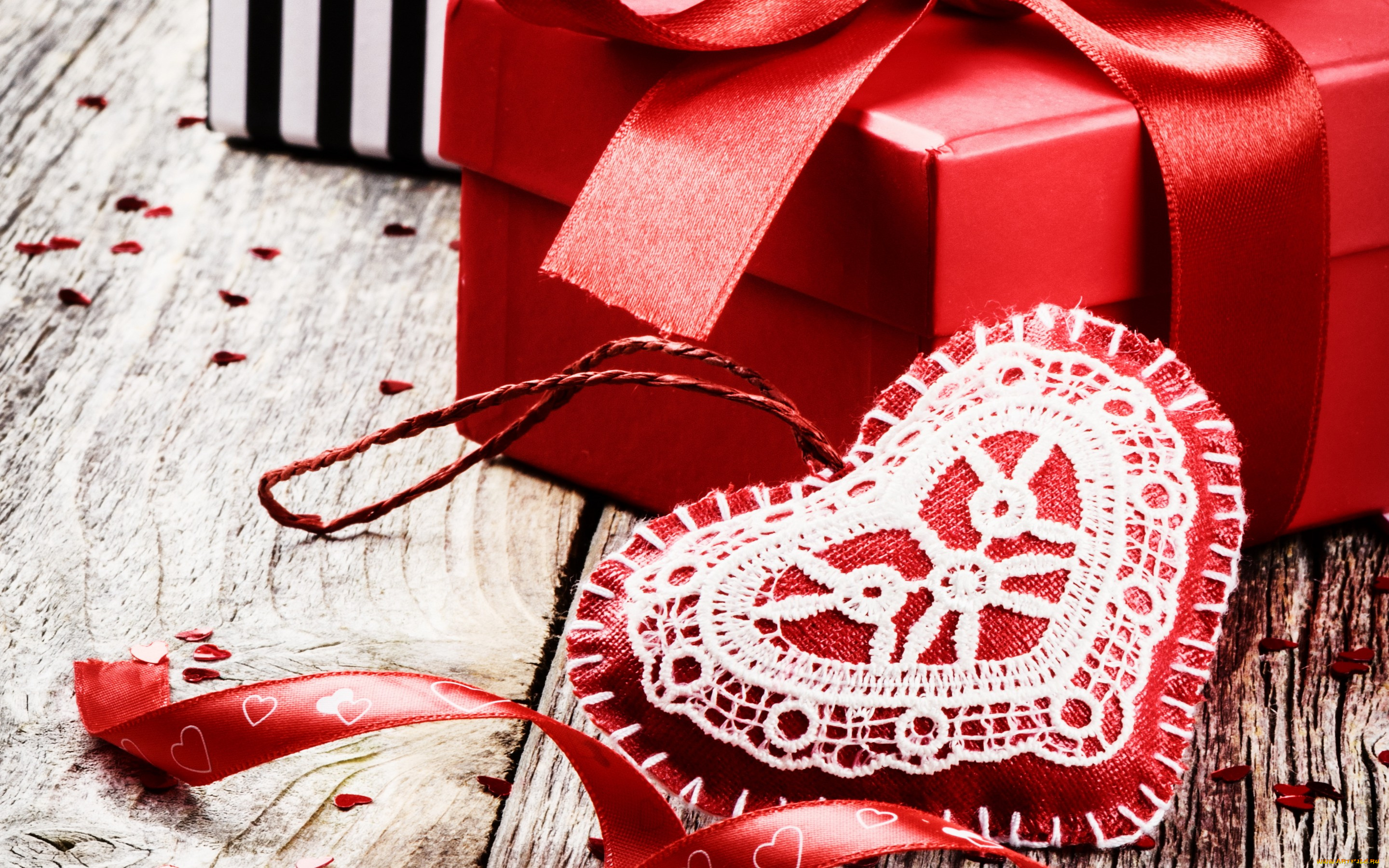 праздничные, день, святого, валентина, , сердечки, , любовь, valentine's, day, romantic, heart, love, подарок, сердце