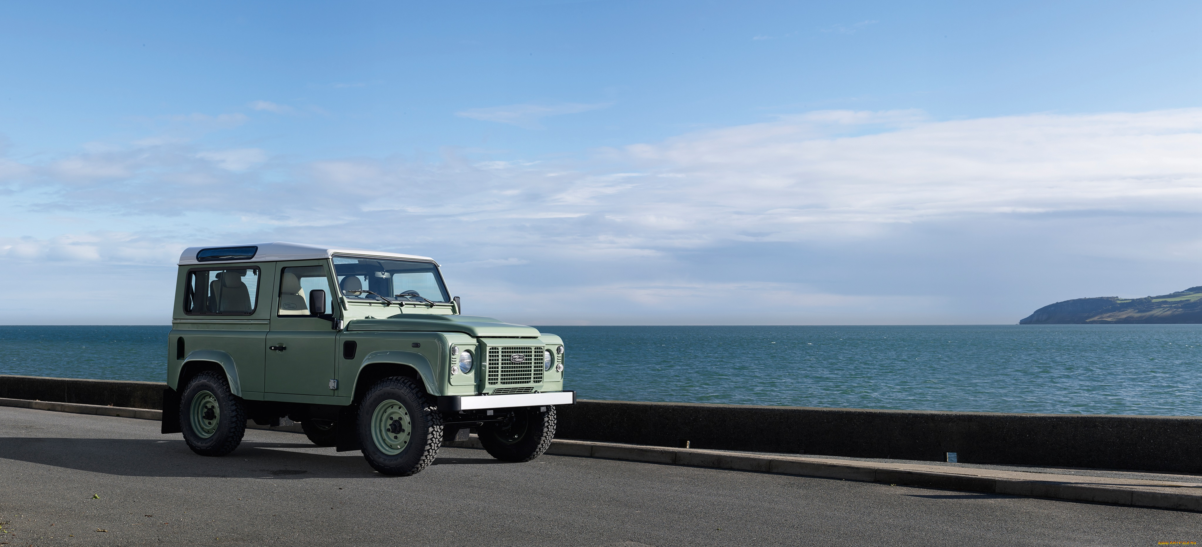 автомобили, land-rover, 2015г, heritage, defender, 90, land, rover