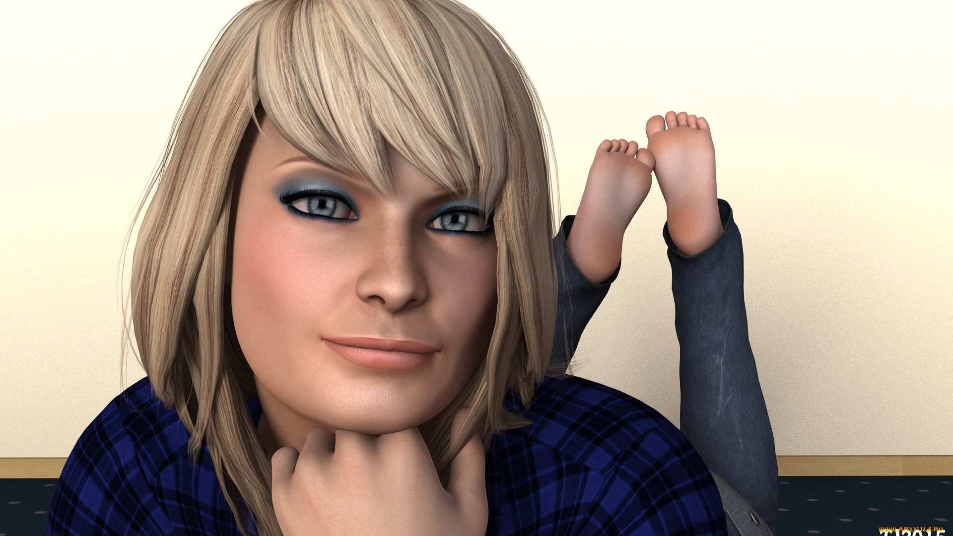 3д, графика, люди, , people, девушка, фон, взгляд