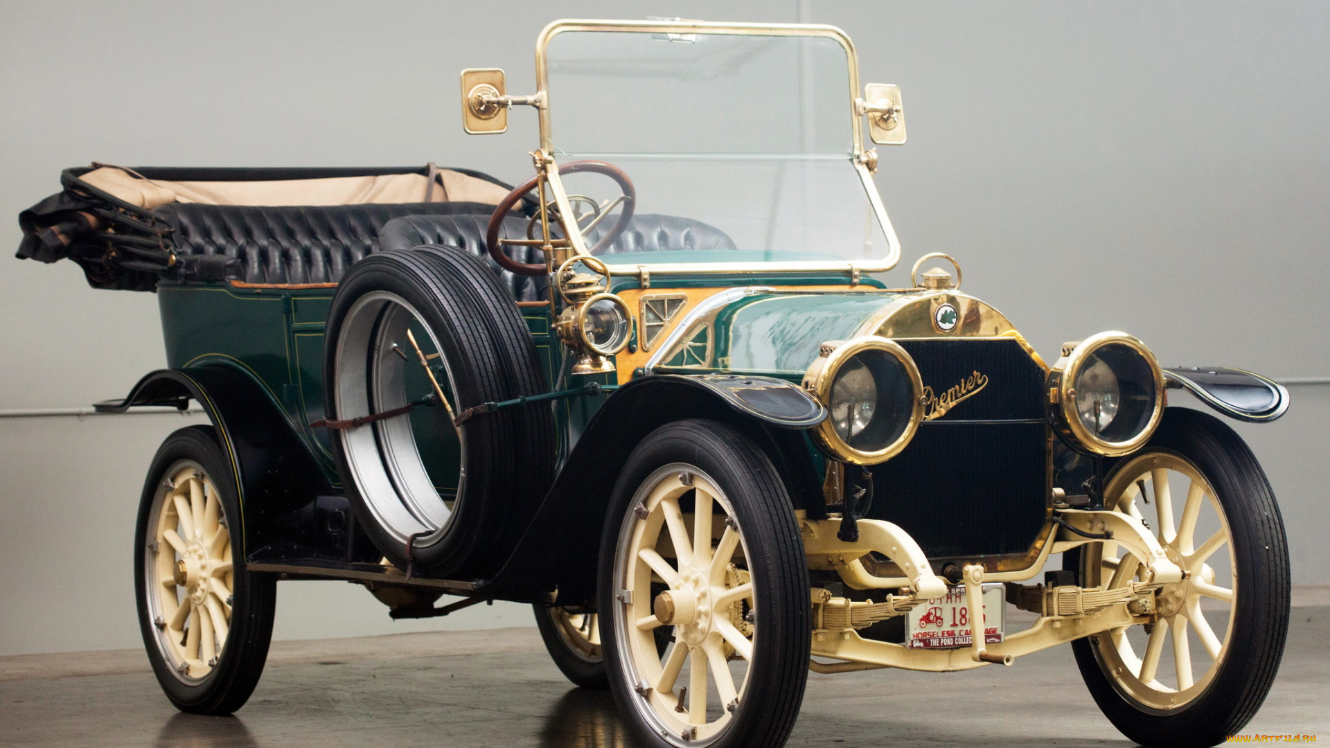 автомобили, классика, 1911г, 5-passenger, touring, premier, 4-40