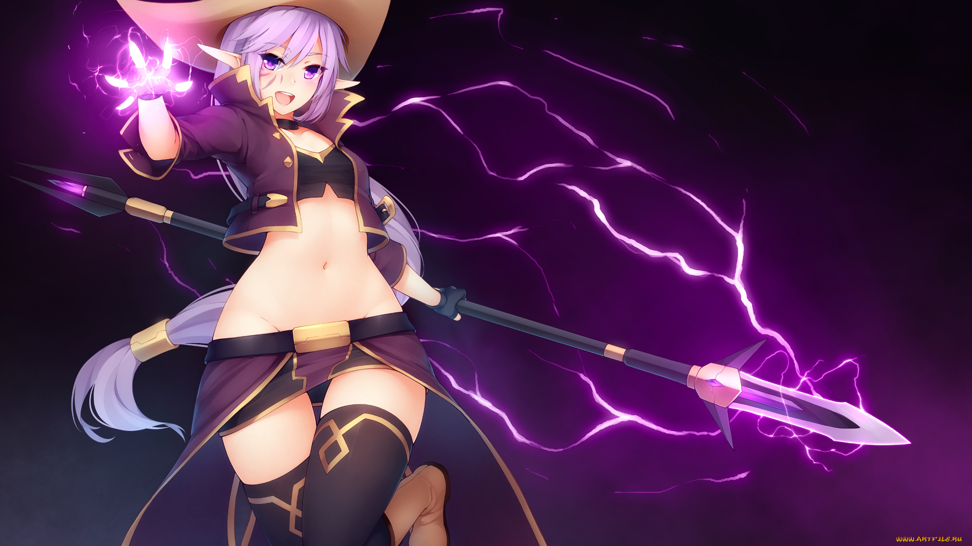 автор, , kerasu, аниме, оружие, , техника, , технологии, девушка, арт, kerasu, копьё