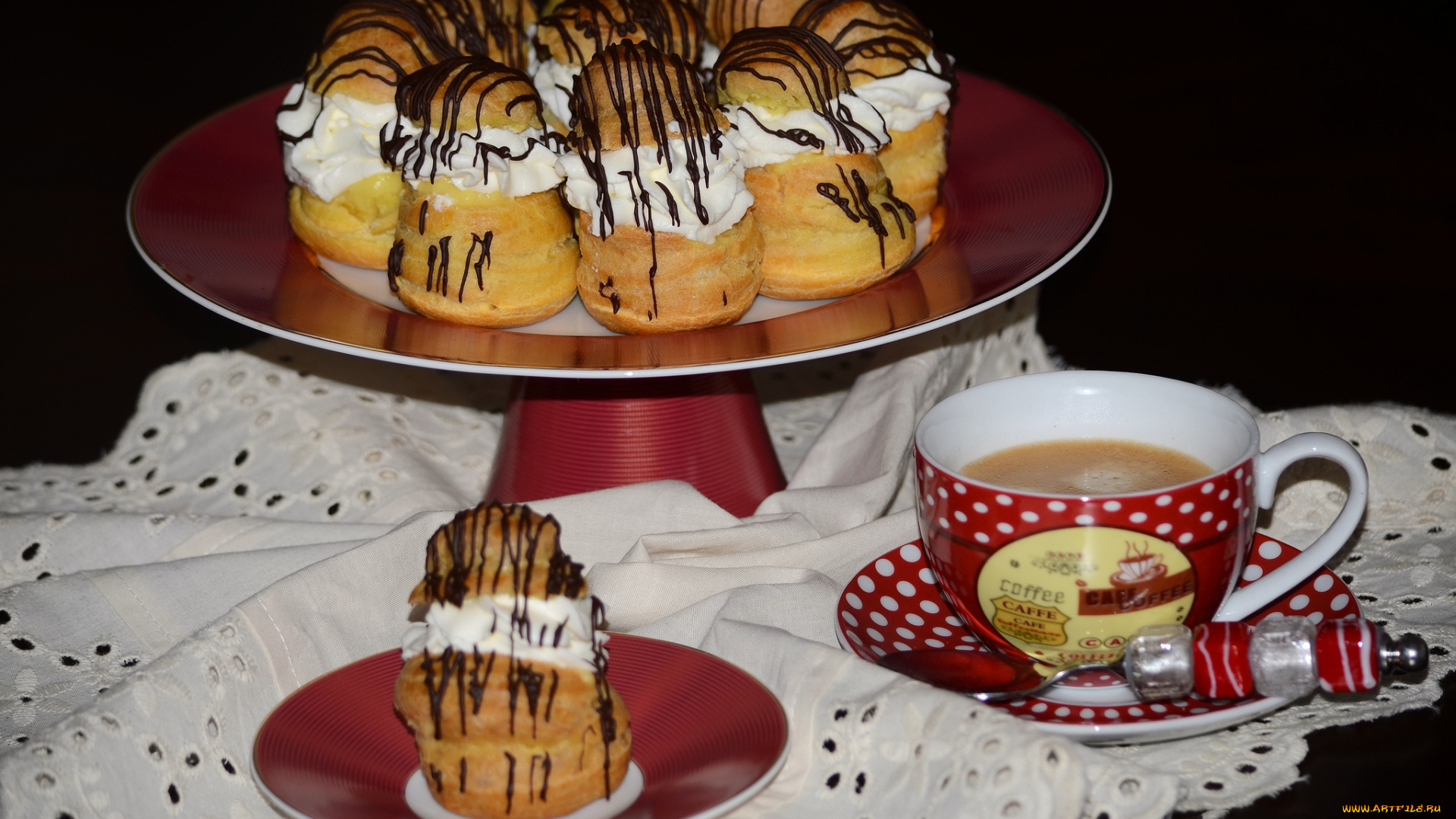 еда, пирожные, , кексы, , печенье, кофе