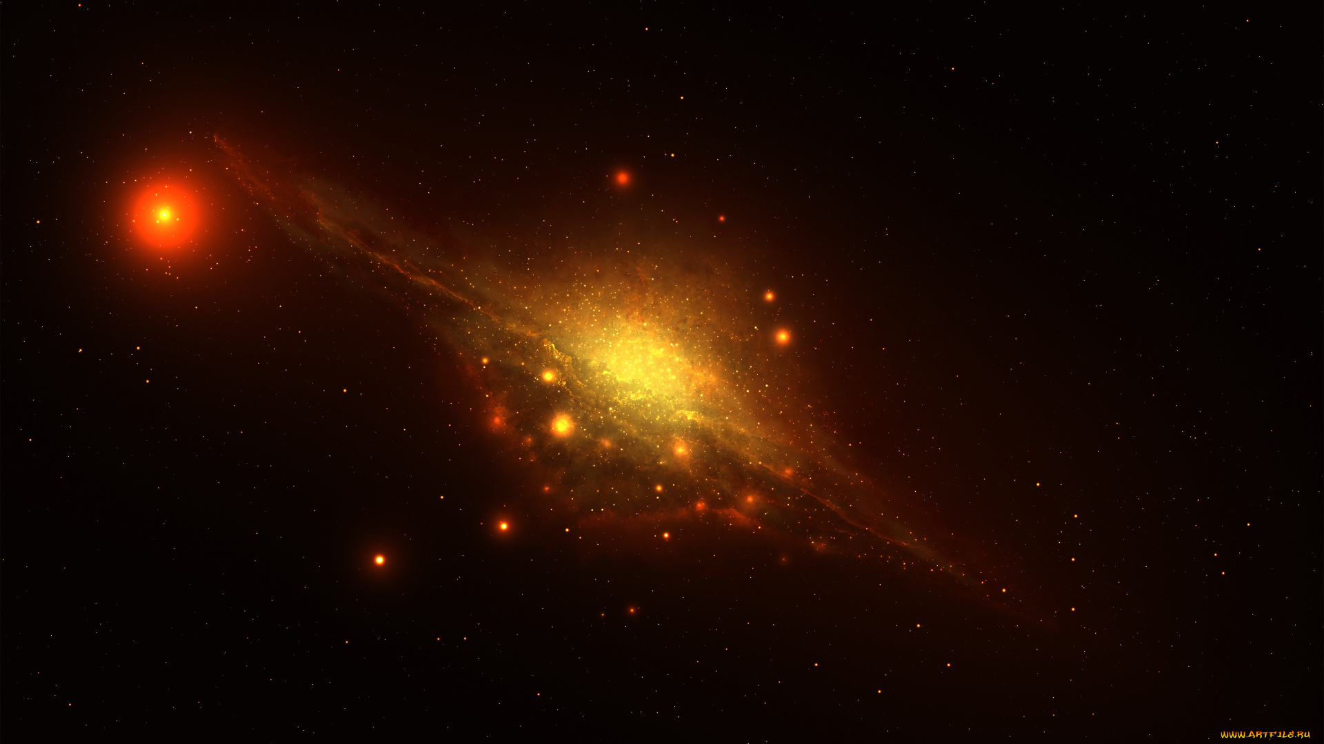 космос, галактики, туманности, галактика, звезды