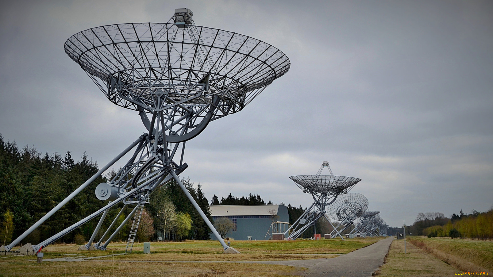 космос, разное, другое, радиотелескоп
