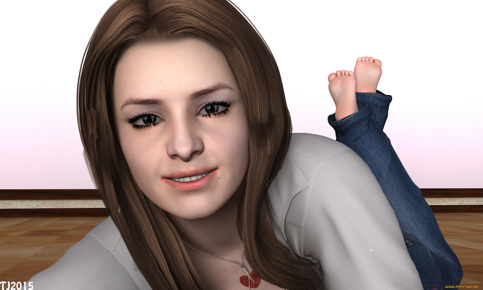 3д, графика, люди, , people, фон, взгляд, девушка