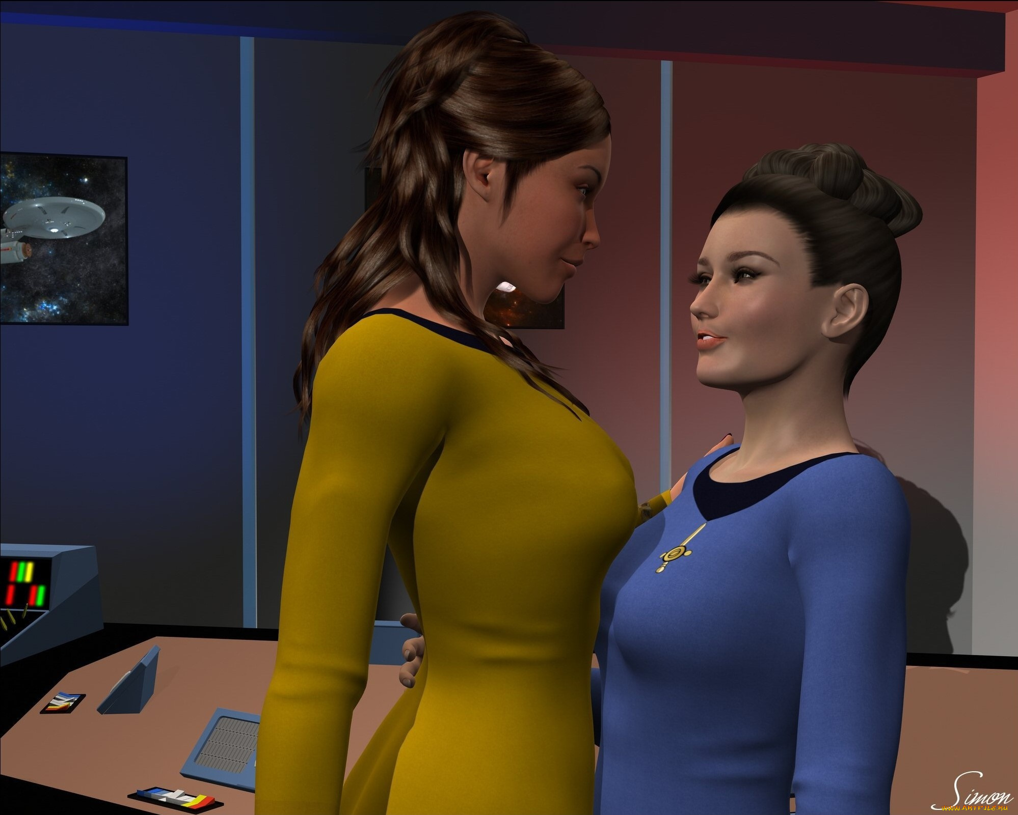 3д, графика, люди, , people, фон, взгляд, девушки