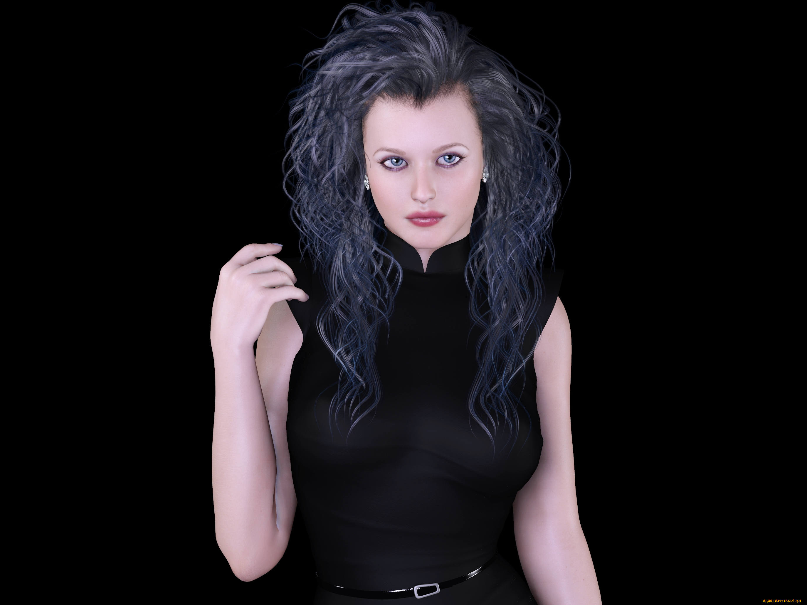 3д, графика, люди, , people, фон, взгляд, девушка