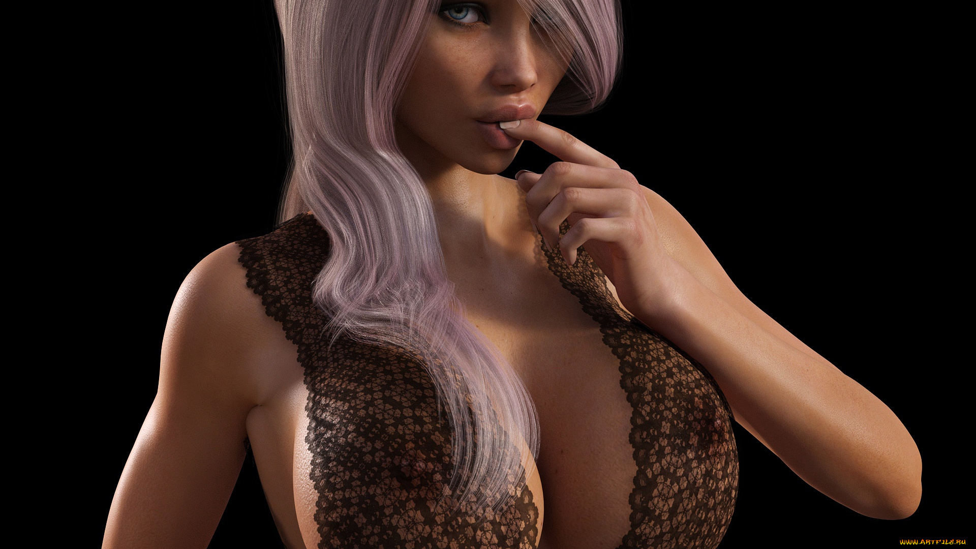 3д, графика, люди, , people, фон, девушка, взгляд