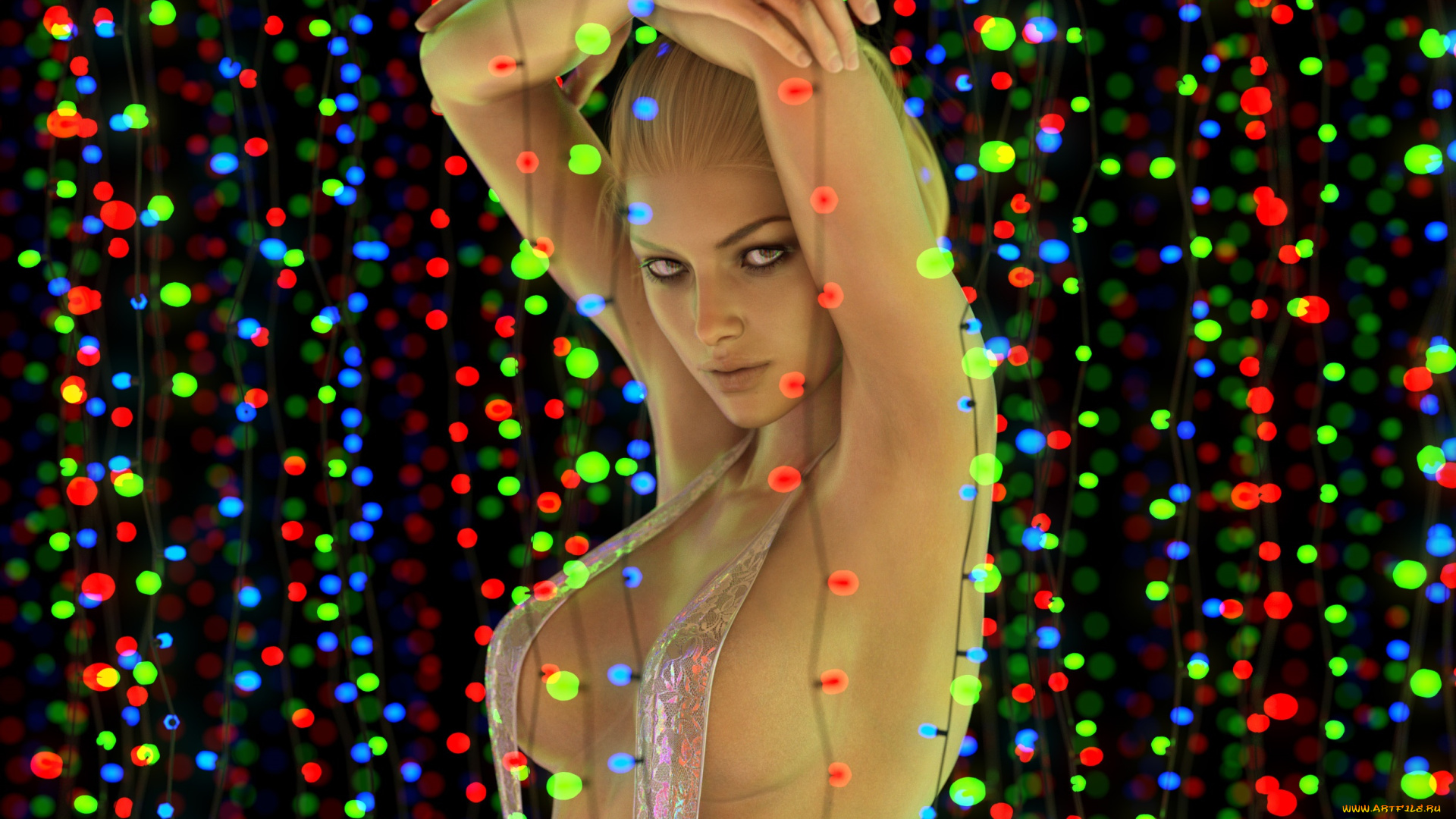 3д, графика, люди, , people, фон, взгляд, девушка